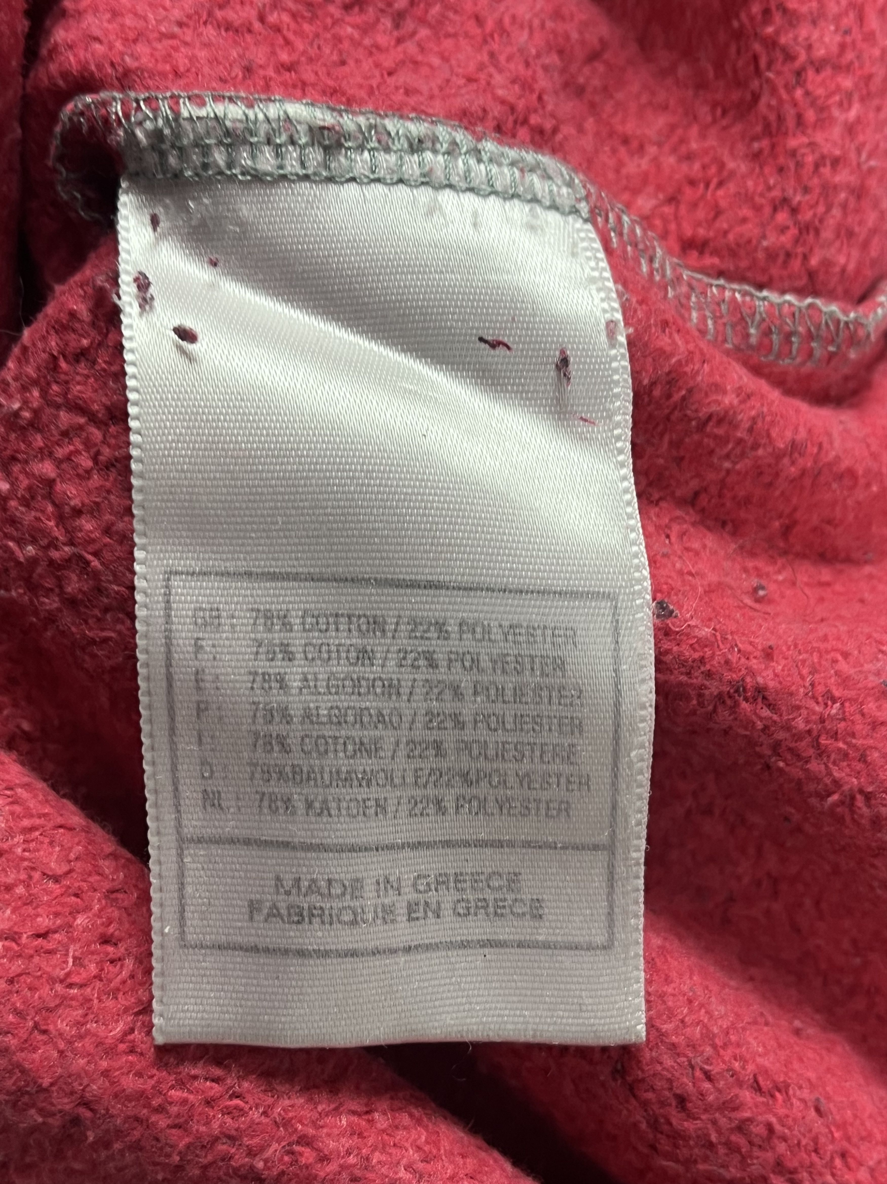 Nike Nike Vintage Sweatshirt Small Logo Size Small Burgundi Size US S / EU 44-46 / 1 - 4 Thumbnail