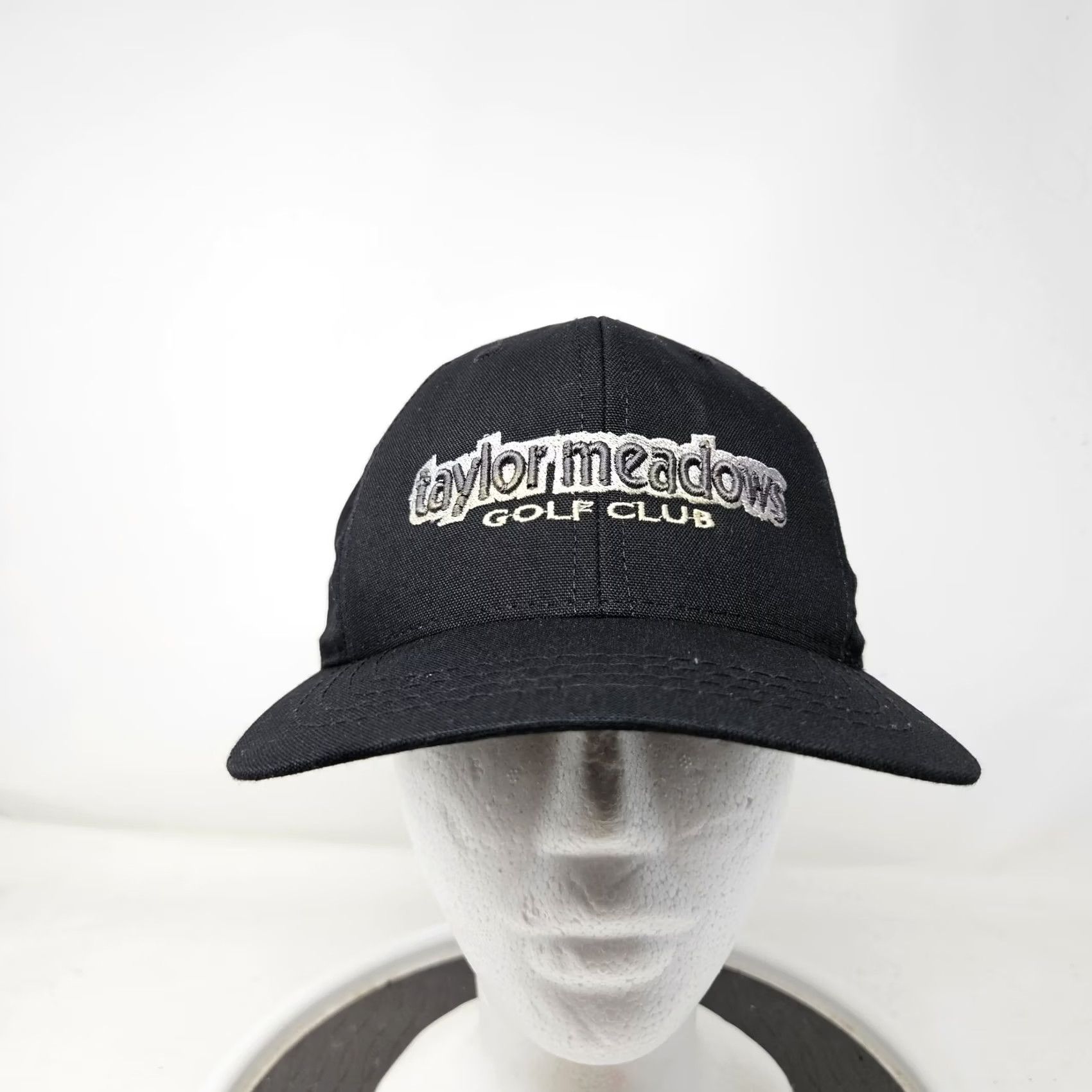 Imperial Imperial Golf Hat Cap Embroidered Adjustable Black One Size Mens USA Made Baseball Cap Size ONE SIZE - 2 Thumbnail