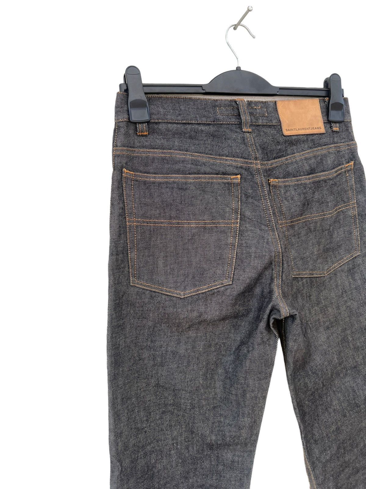 Yves Saint Laurent Vintage YSL Saint Laurent Jeans Grey Denim Jeans Size US 30 / EU 46 - 16 Thumbnail