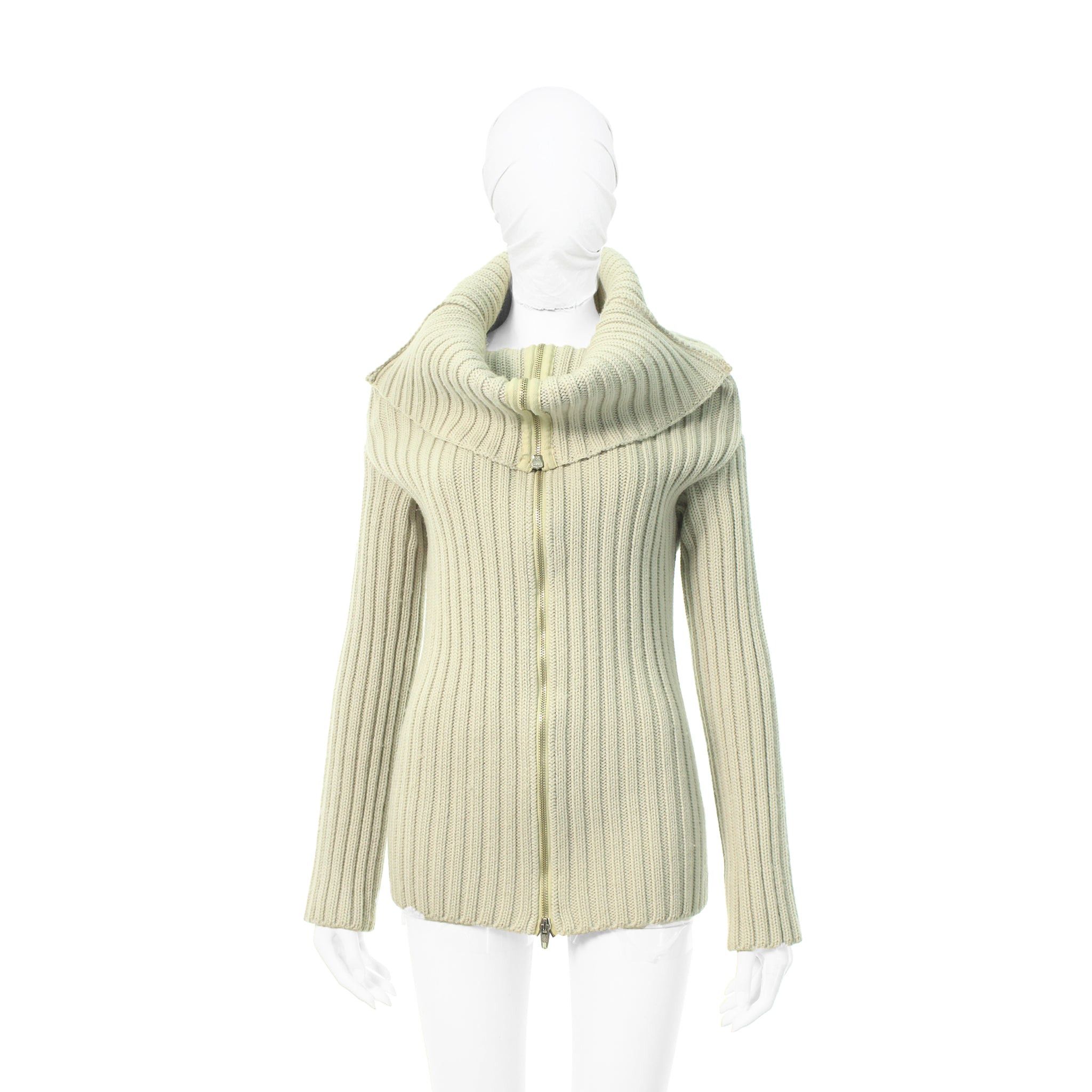 Maison Margiela MAISON MARTIN MARGIELA Wool Cotton Knit Jacket