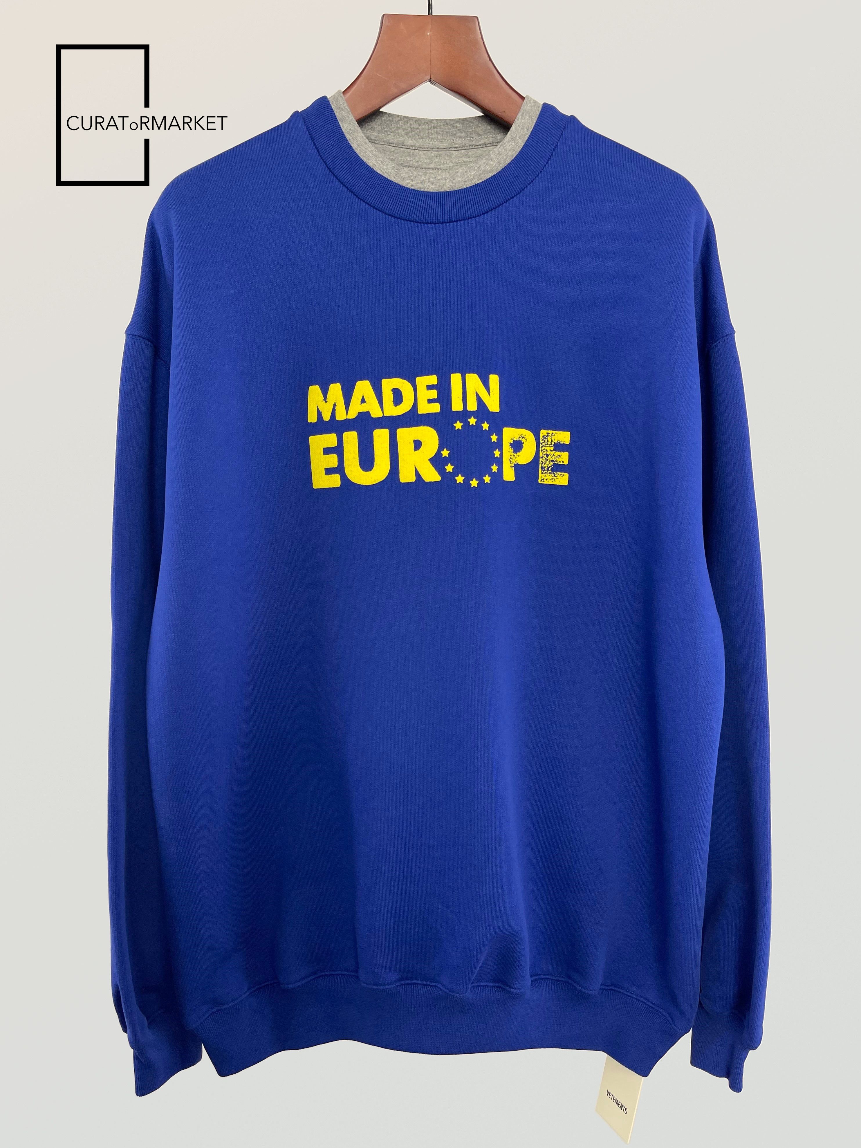 Vetements Made in Europe EU Circle Decay Collapse Limited Edition FW21 Size US XS / EU 42 / 0 - 1 Thumbnail