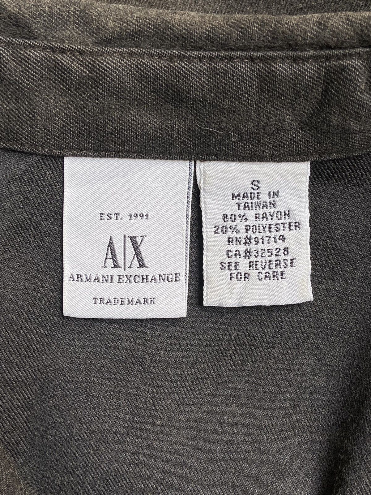 Armani Exchange ARMANI EXCHANGE Brown Shirt Size US S / EU 44-46 / 1 - 7 Thumbnail
