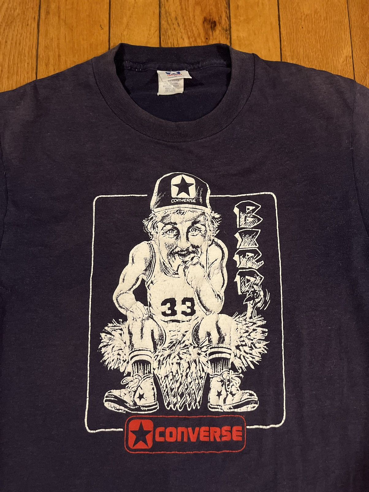 Converse 1980s Larry Bird Promo-T Size US L / EU 52-54 / 3 - 2 Thumbnail