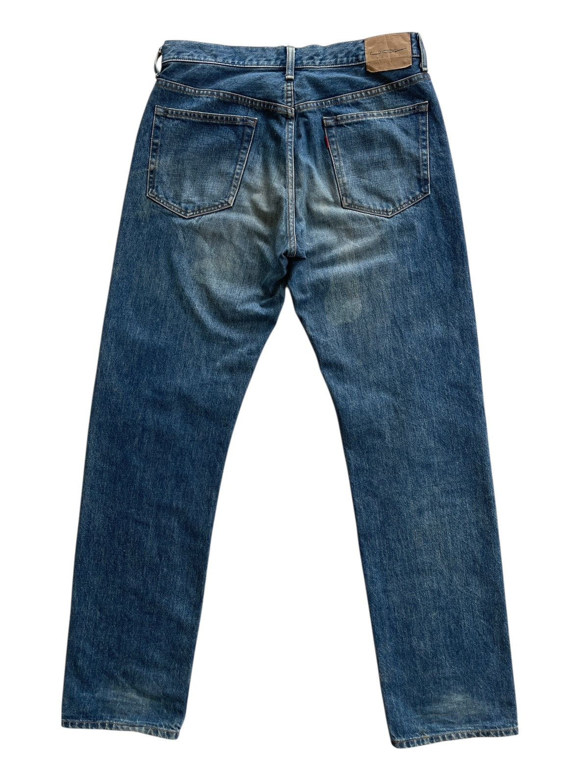 Vintage COX Distressed Denim Size US 31 - 2 Thumbnail