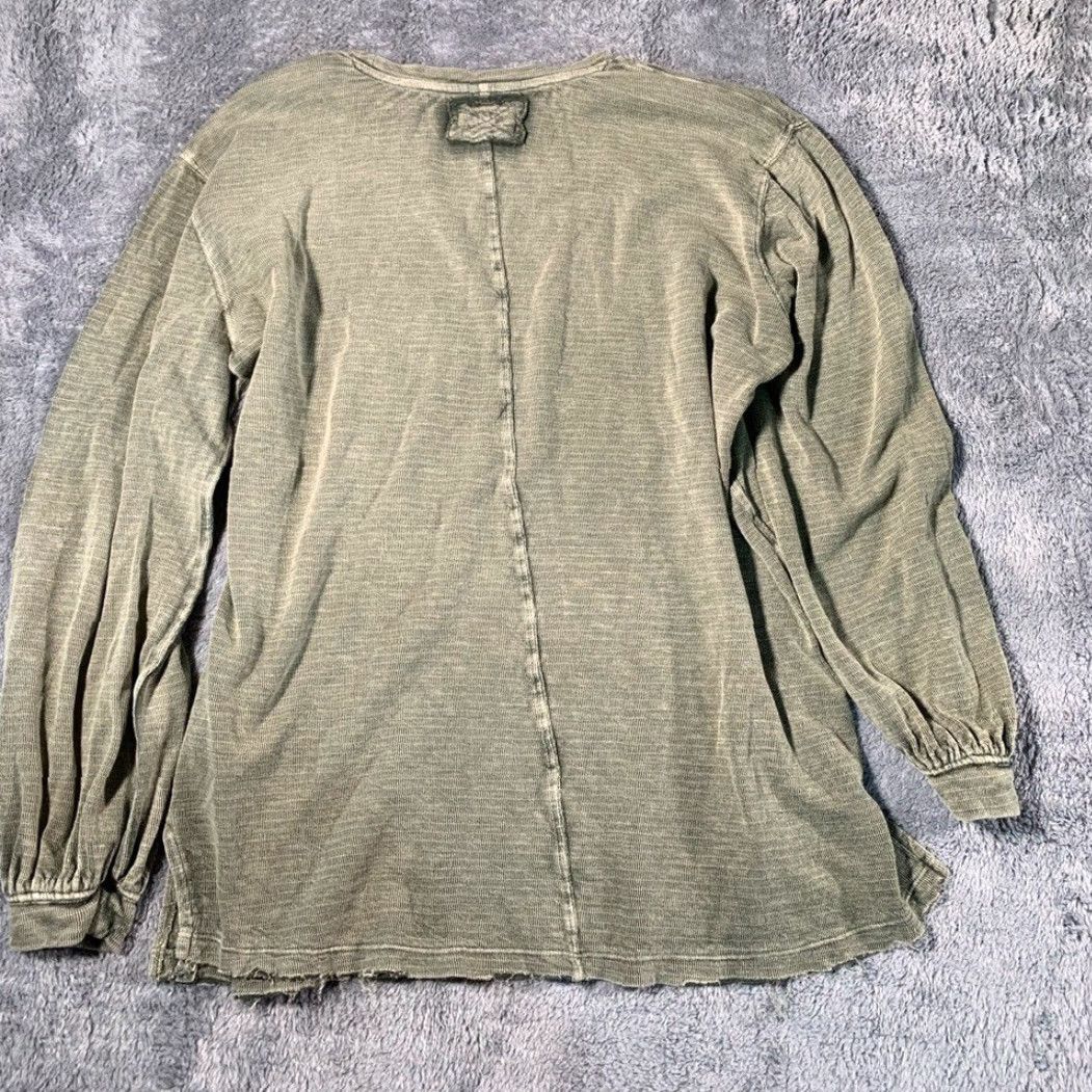 Vintage We the Free We The Free People Long Sleeve Large Green T-Shirt Women L Regular Green We the Free People Long Sleeve Shirt Womens L Green Size L / US 10 / IT 46 - 6 Thumbnail