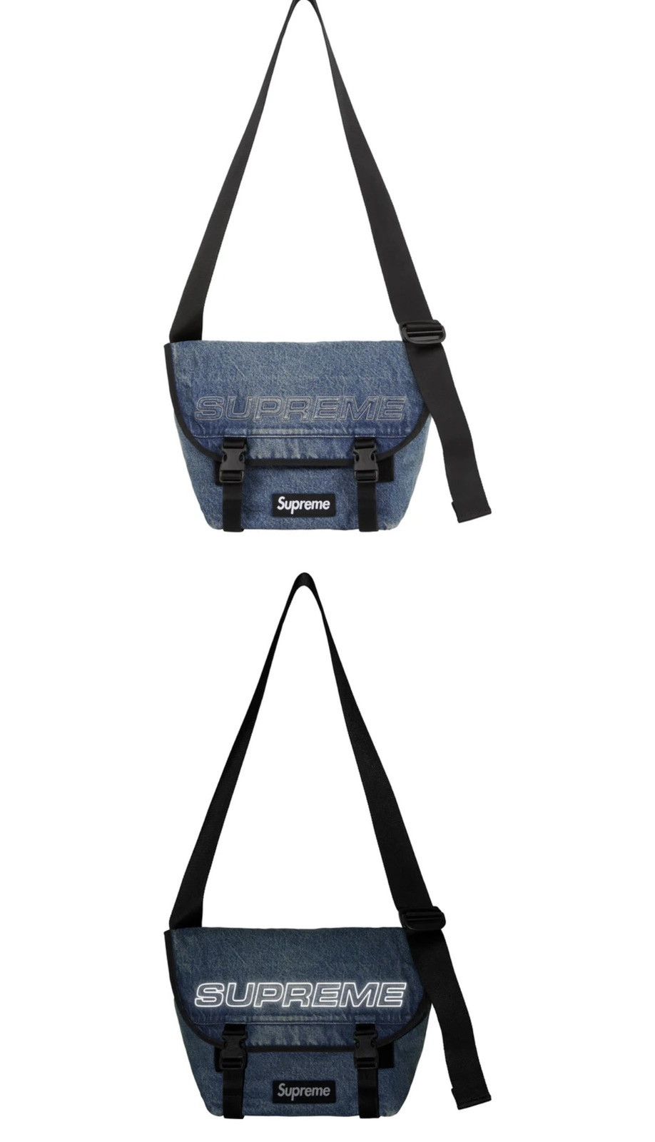 バッグ Supreme Denim Messenger Bag Denim Messenger Bag - Shop - Supreme