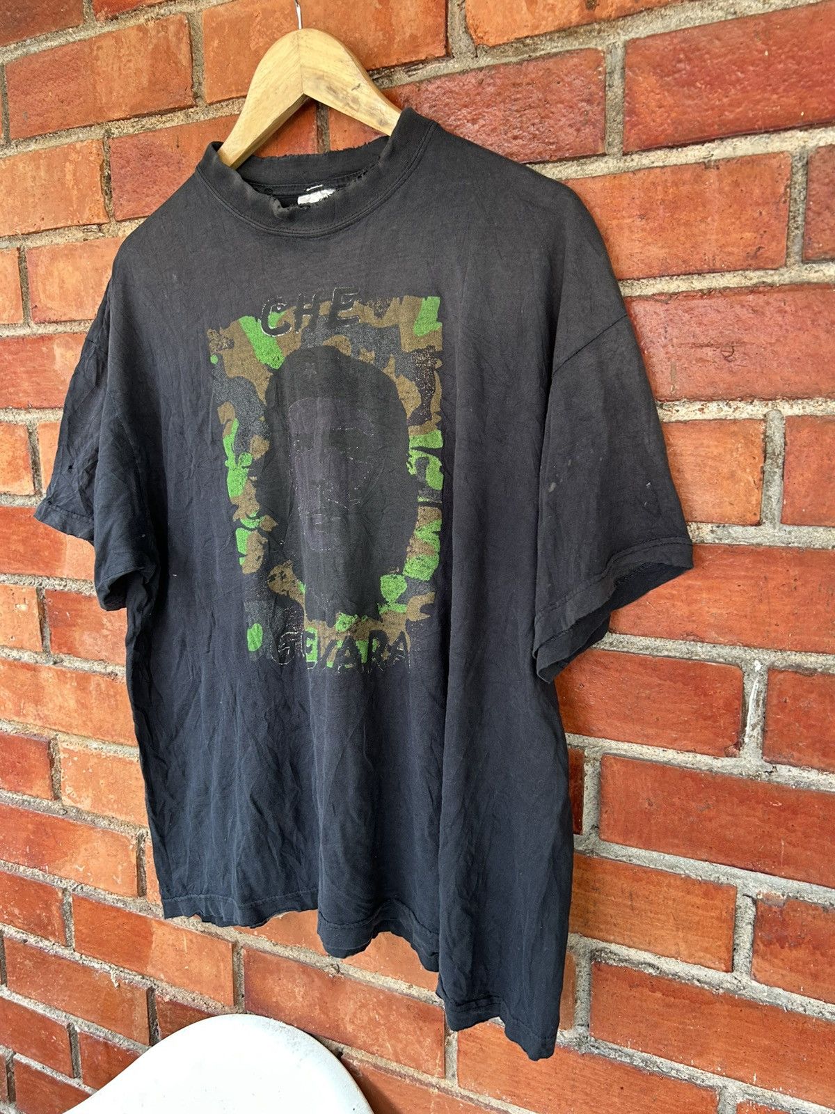 Band Tees × Vintage 💥 RARE VINTAGE BOOTLEG CHE GUEVARA DISTRESSED TEE Size US XL / EU 56 / 4 - 2 Thumbnail
