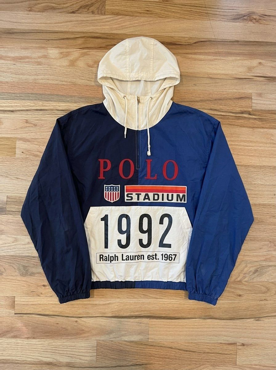 Polo Ralph Lauren Polo Ralph Lauren 90s Polo Stadium Jacket Size US XL / EU 56 / 4 - 1 Thumbnail