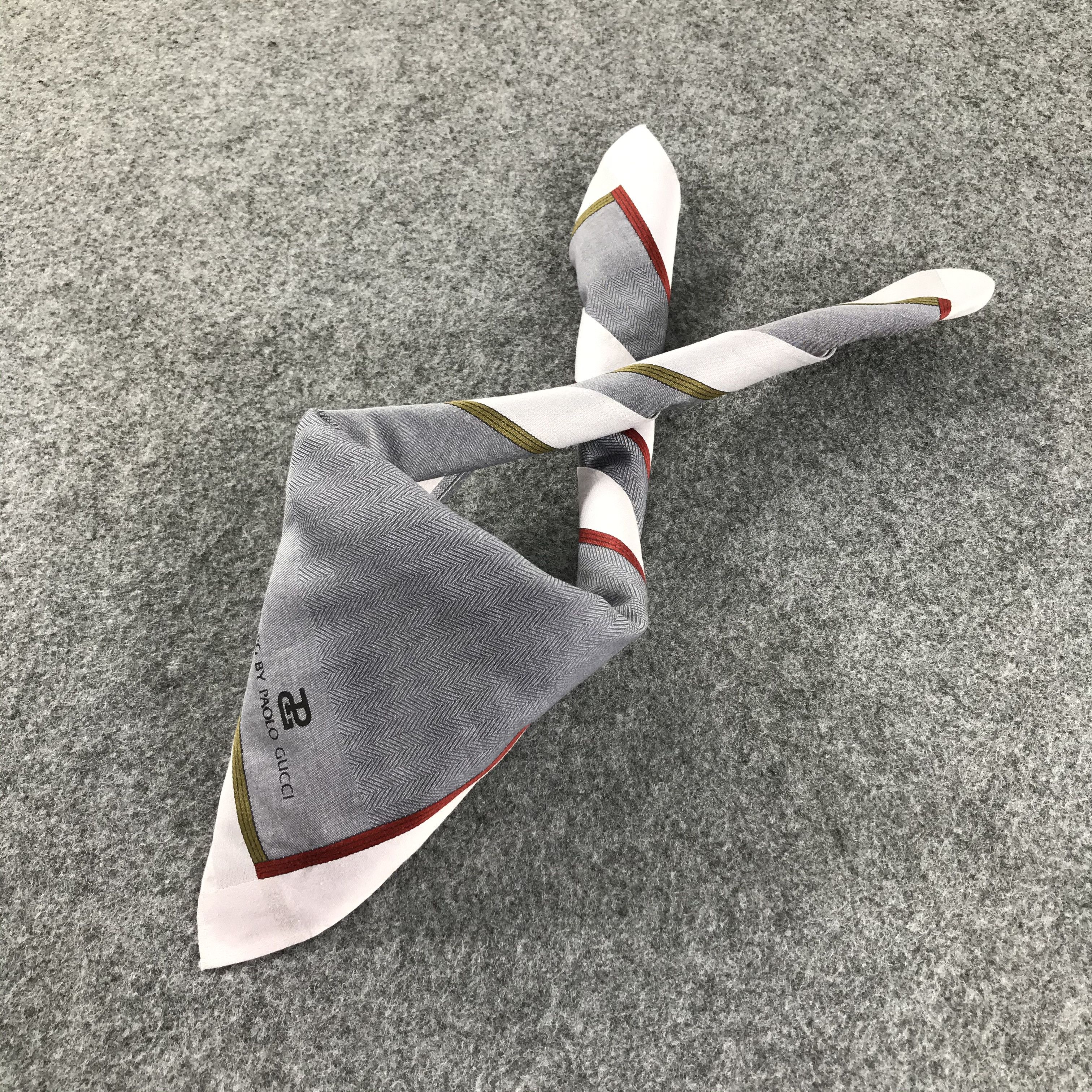 Paolo Gucci PG by Paolo Gucci Handkerchief Neckerchief Bandana H201 Size ONE SIZE - 3 Thumbnail