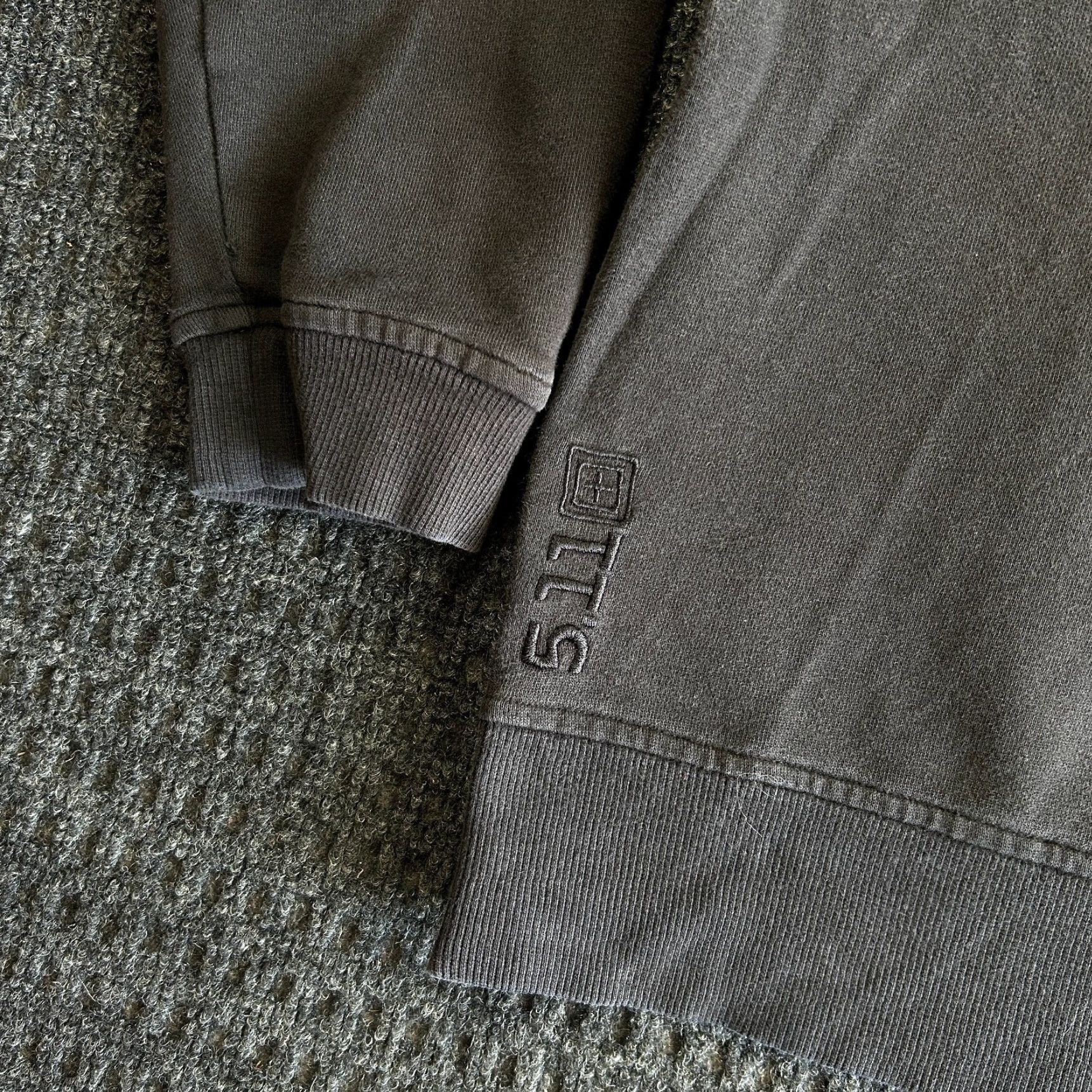 Vintage 511 Tactical Sweatshirt Men Large Black Pullover Graphic Double Sided Crewneck Size US L / EU 52-54 / 3 - 3 Thumbnail