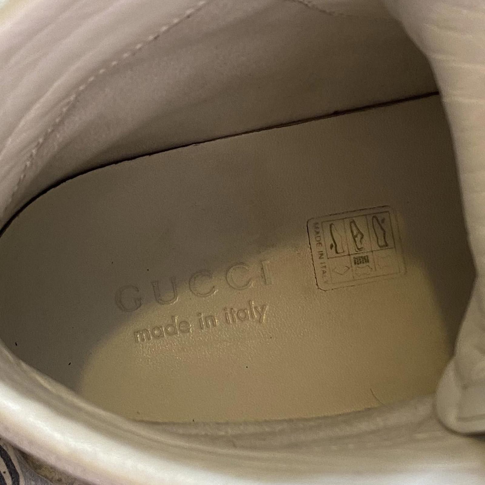 Gucci White gucci high tops men’s sneakers Size US 12 / EU 45 - 6 Thumbnail