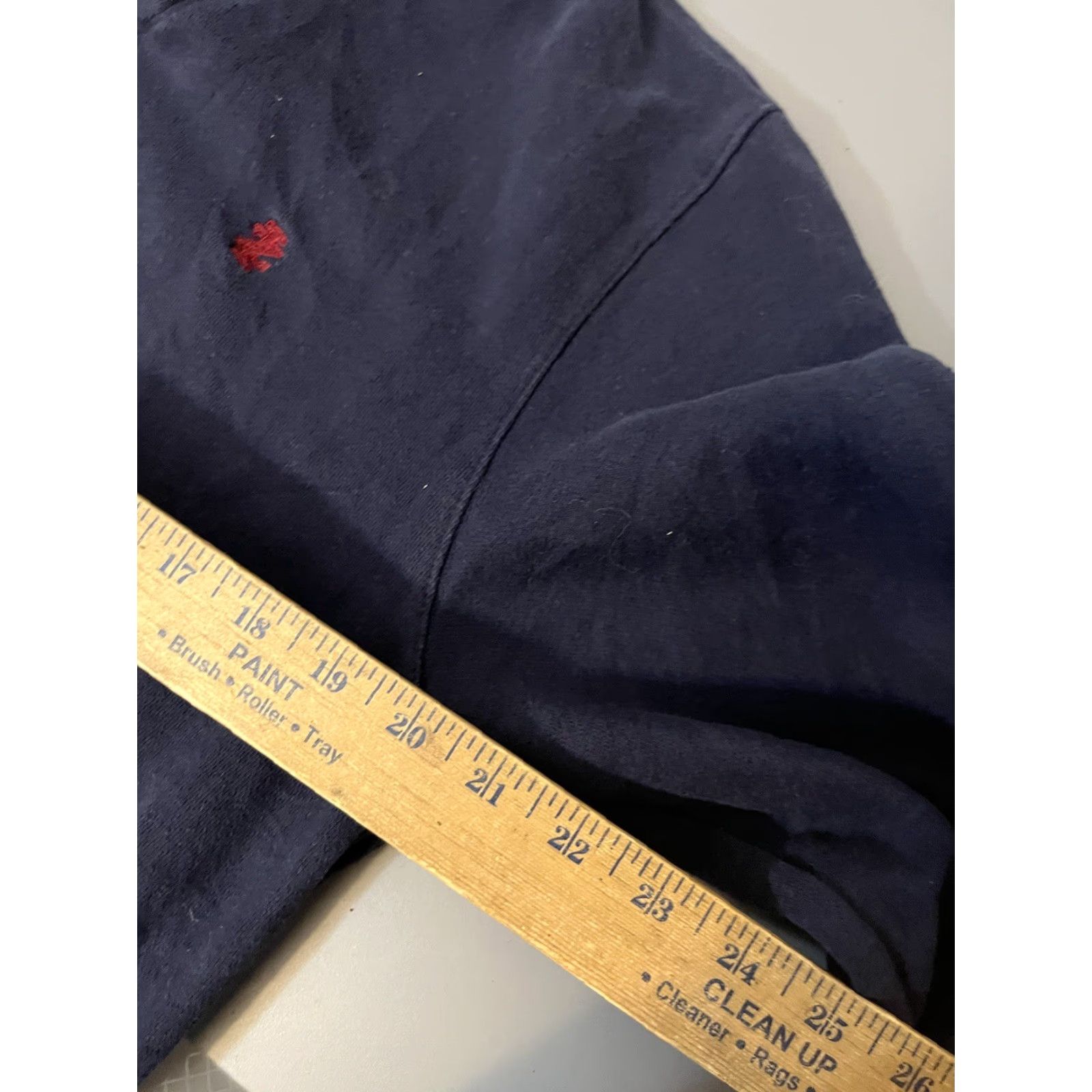 Izod Izod Mens Sweater Shawl Collar Large Navy Blue Knitted Pullover Solid Cotton Lightweight Classic Knit Style Regular Fit Long Sleeve Mens Size L"} Size US L / EU 52-54 / 3 - 5 Thumbnail