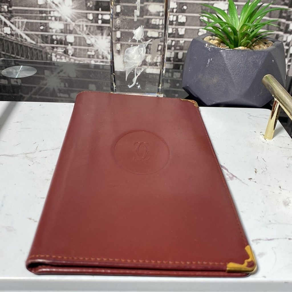Cartier Authentic Cartier Checkbook Authentic Cartier Holder Wallet Size ONE SIZE - 8 Thumbnail