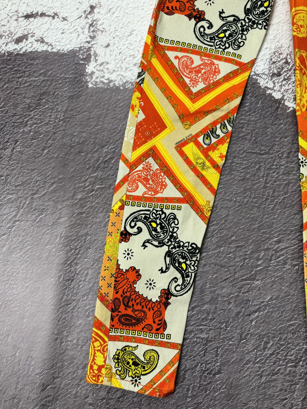 Versace Authentic Versace Jeans Baroque Pants rare jeans Size 26" / US 2 / IT 38 - 15 Thumbnail