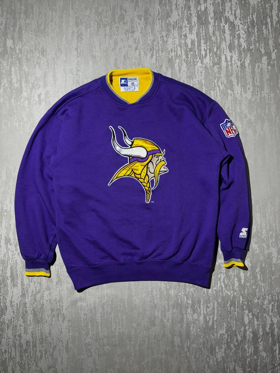 NFL × Starter × Vintage Vintage NFL Minnesota Vikings Starter Crewneck sweatshirt Size US S / EU 44-46 / 1 - 1 Thumbnail