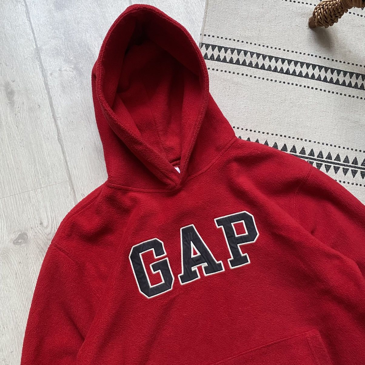 Gap Y2K Vintage 90s GAP fleece hoodie Size M / US 6-8 / IT 42-44 - 2 Thumbnail