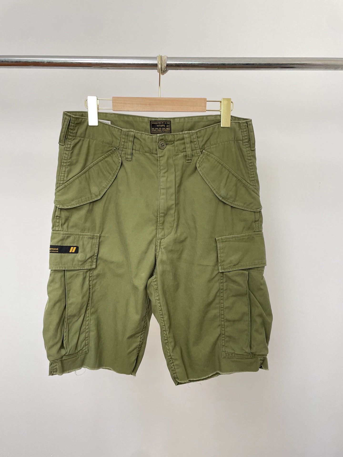 Wtaps WTAPS 15SS Olive Drab Cargo Shorts Size 2 Size US 32 / EU 48 - 1 Thumbnail