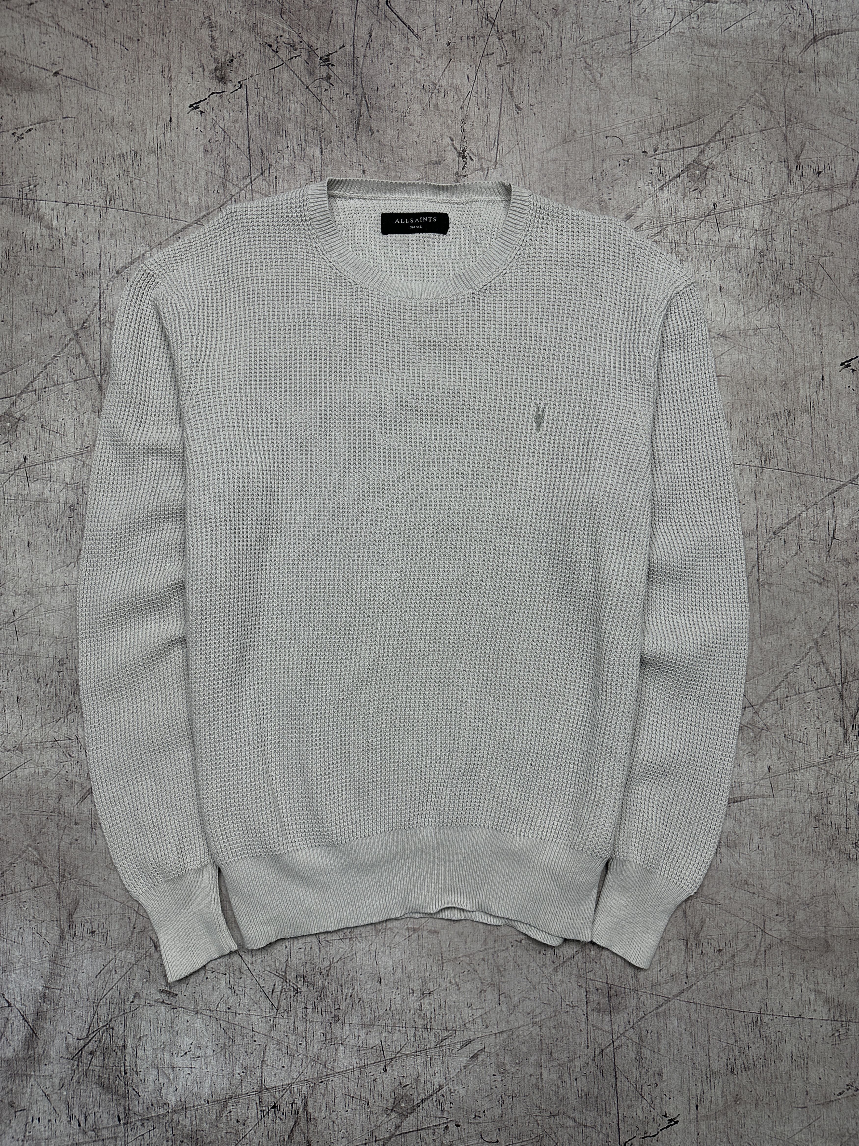 Allsaints Allsaint Vintage Mens Trias Crew Neck Knit Sweater Size US S / EU 44-46 / 1 - 1 Thumbnail