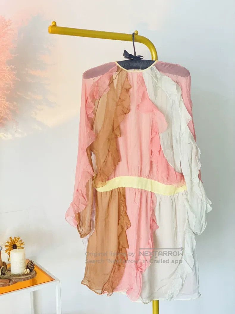 Valentino Valentino Rainbow silk dress Size M / US 6-8 / IT 42-44 - 5 Thumbnail