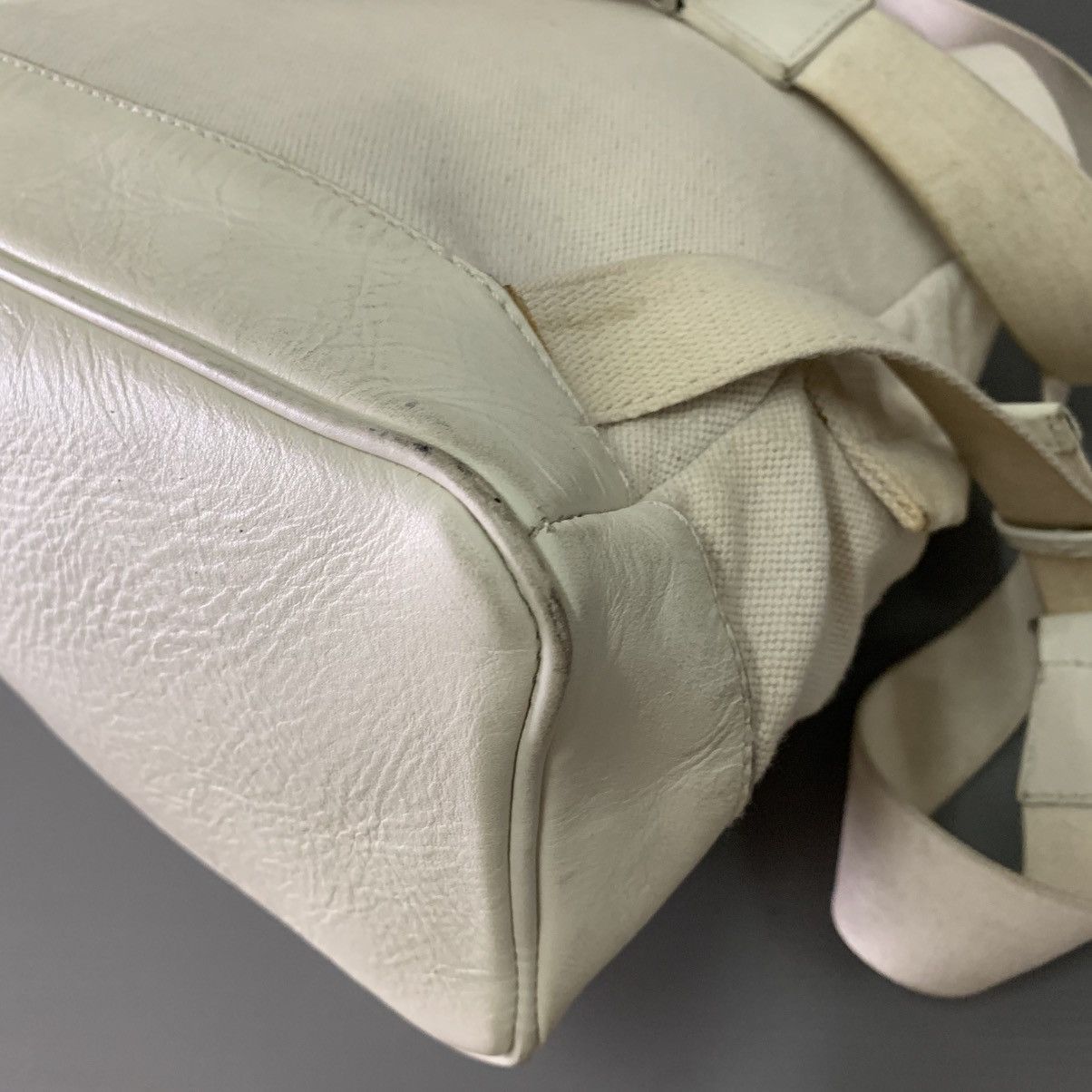 Balenciaga Balenciaga Canvas Backpack Bag Size ONE SIZE - 15 Thumbnail