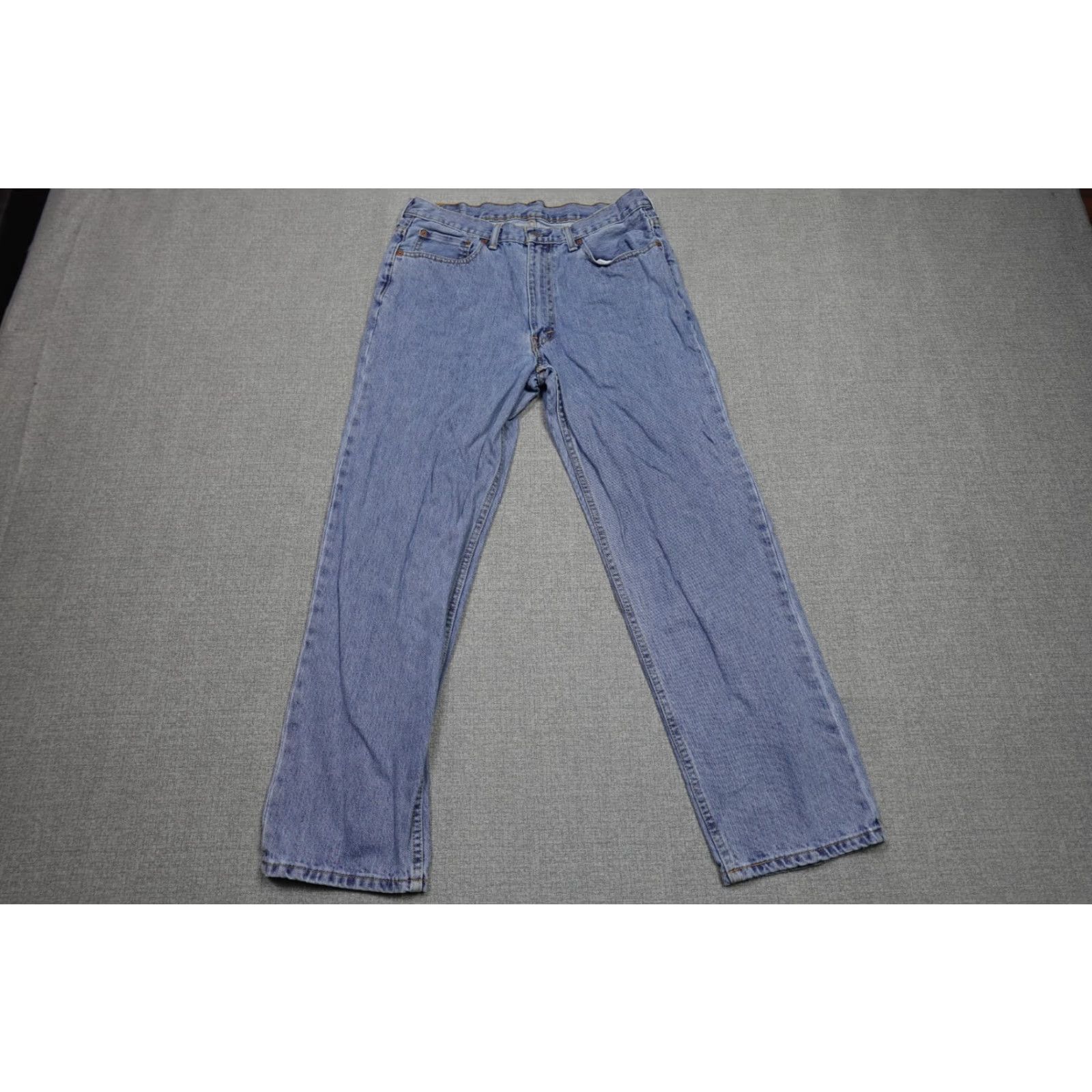 Levi's VINTAGE Levi's 550 Jeans Mens 36x30 Blue Relaxed Fit Light Wash Western Cowboy Rancher Jeans Size US 36 / EU 52 - 2 Thumbnail