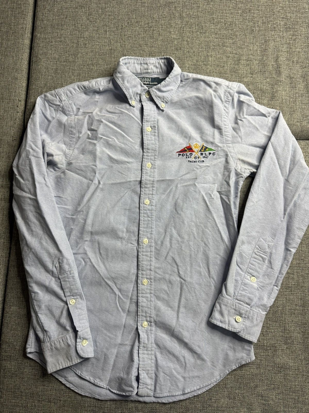 Polo Ralph Lauren × Ralph Lauren Polo Ralph Lauren Big Logo yacht club shirt Size US S / EU 44-46 / 1 - 2 Thumbnail