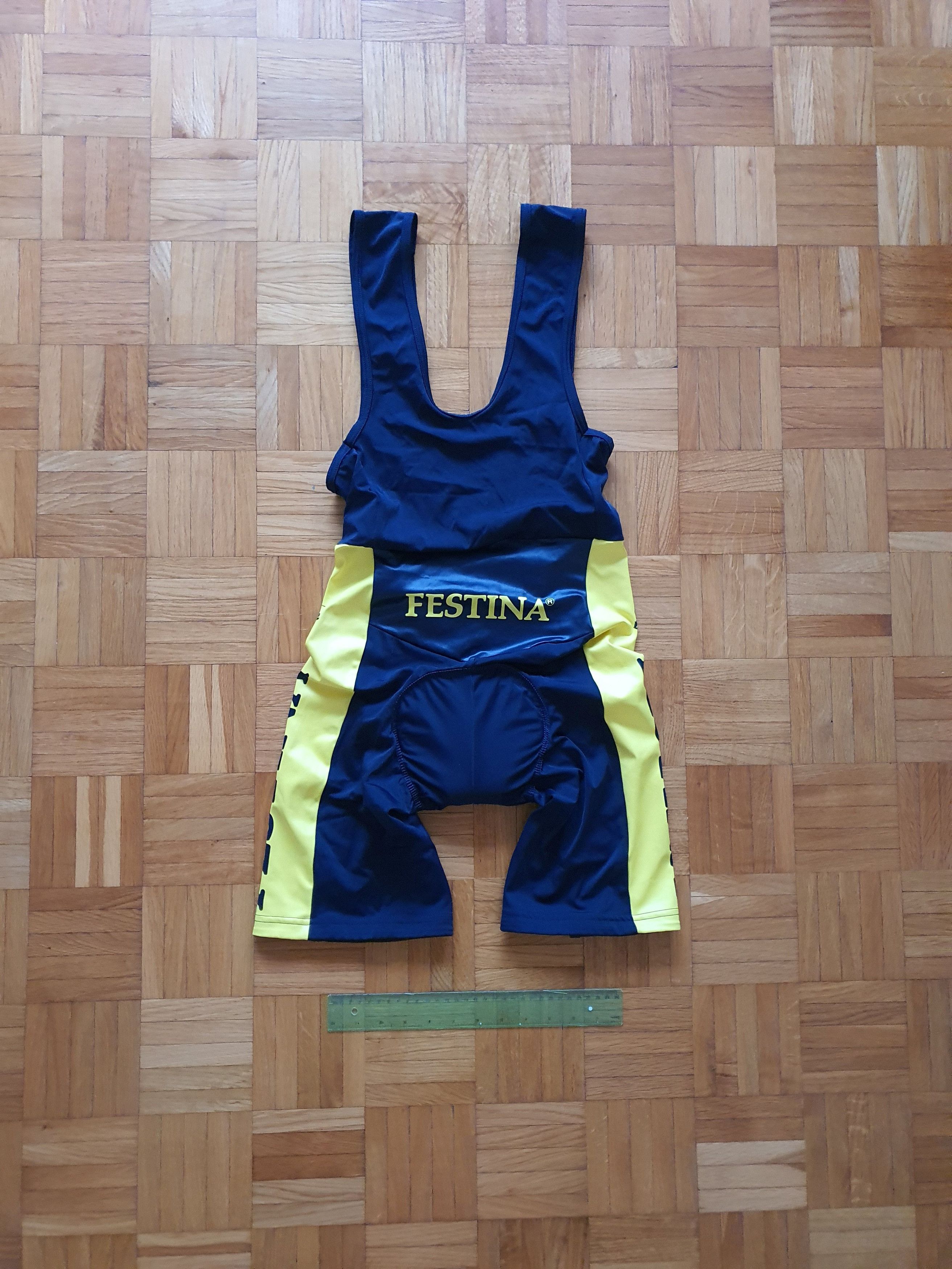 Bicycle BIEMME x FESTINA - Vintage Road Cycling Bibs Bib Shorts Size US 36 / EU 52 - 2 Thumbnail