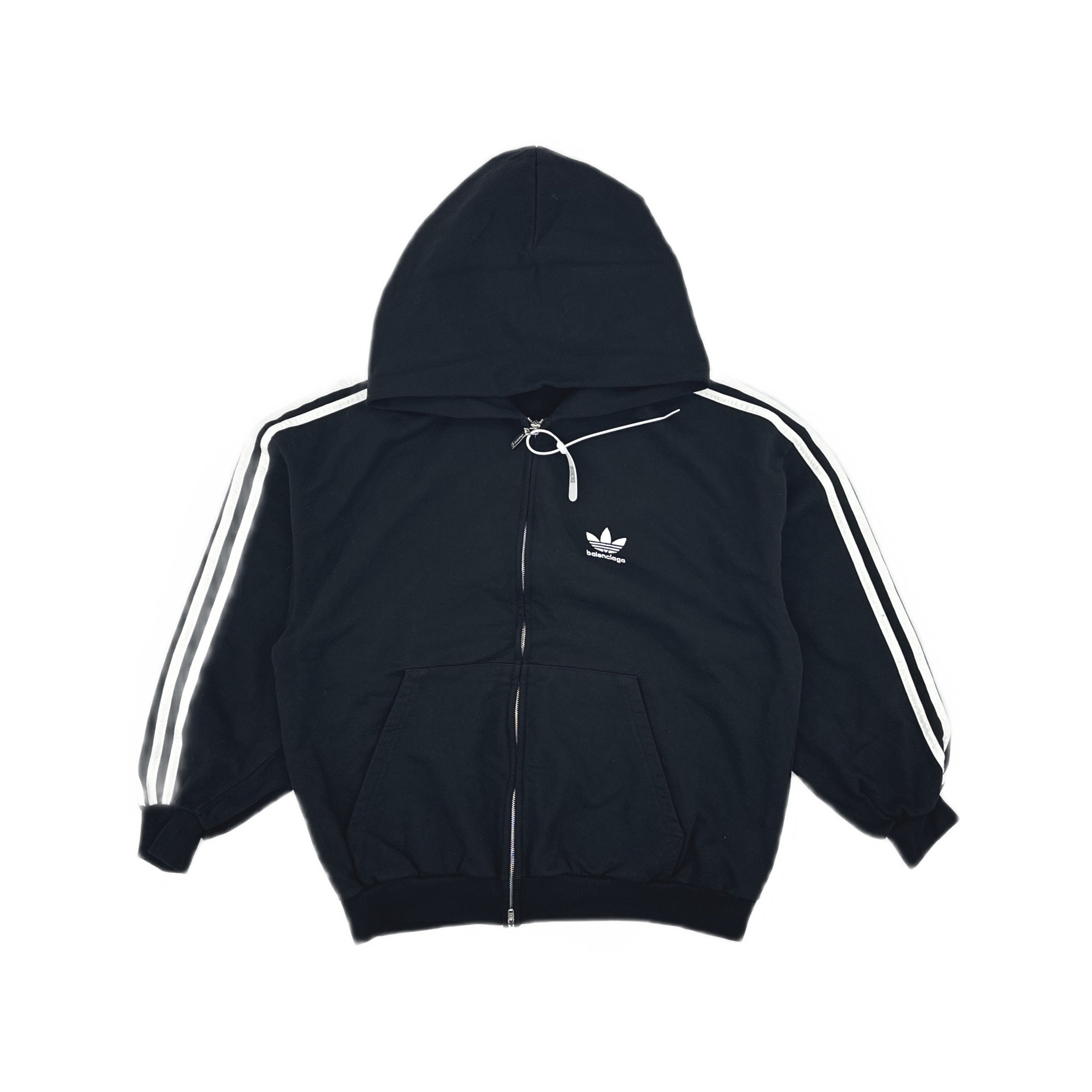 Adidas × Balenciaga Balenciaga X Adidas Paneled hoodie | Grailed