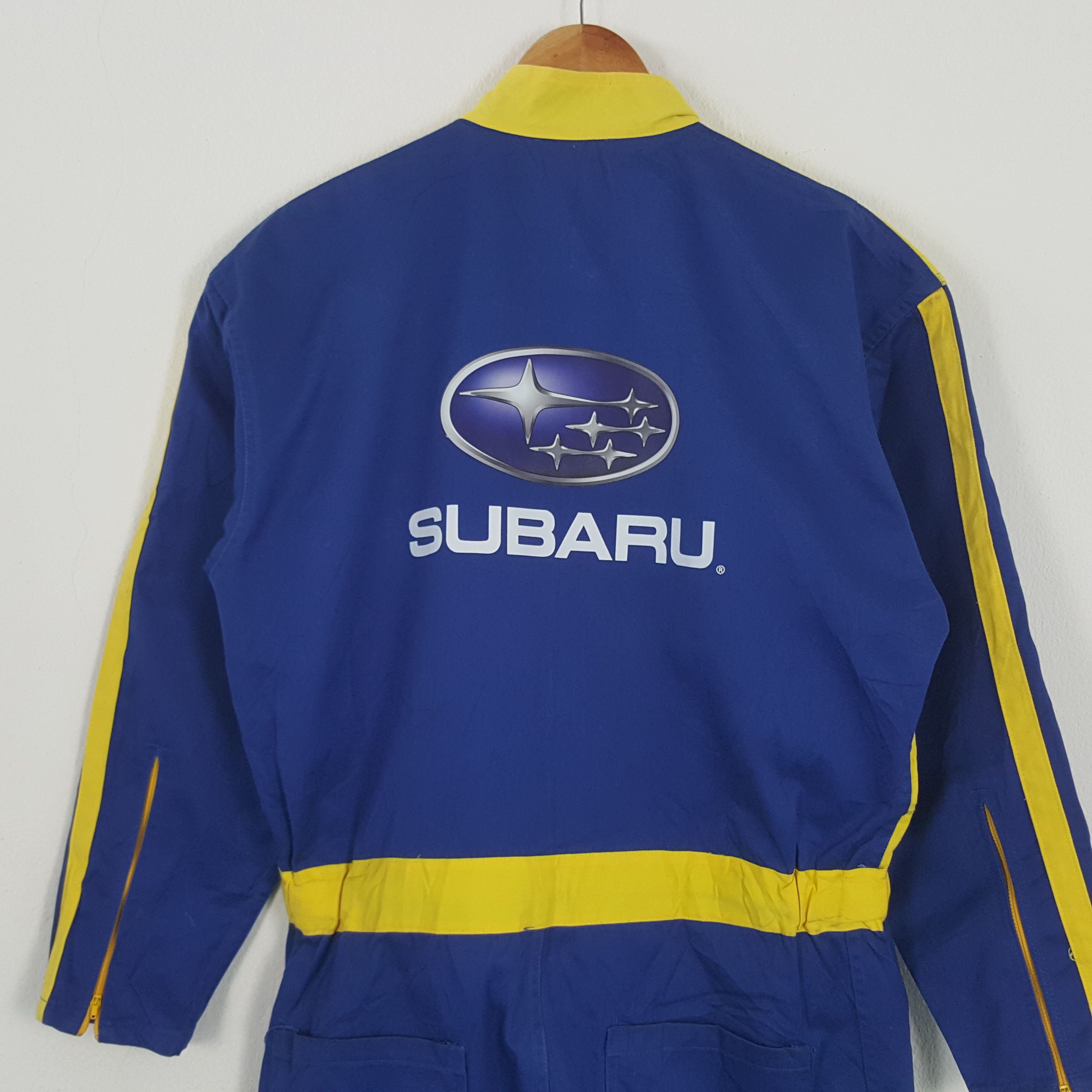 Japanese Brand × Vintage Vintage Subaru Racing Motorsports Custom Coverall Jacket Size US M / EU 48-50 / 2 - 2 Thumbnail