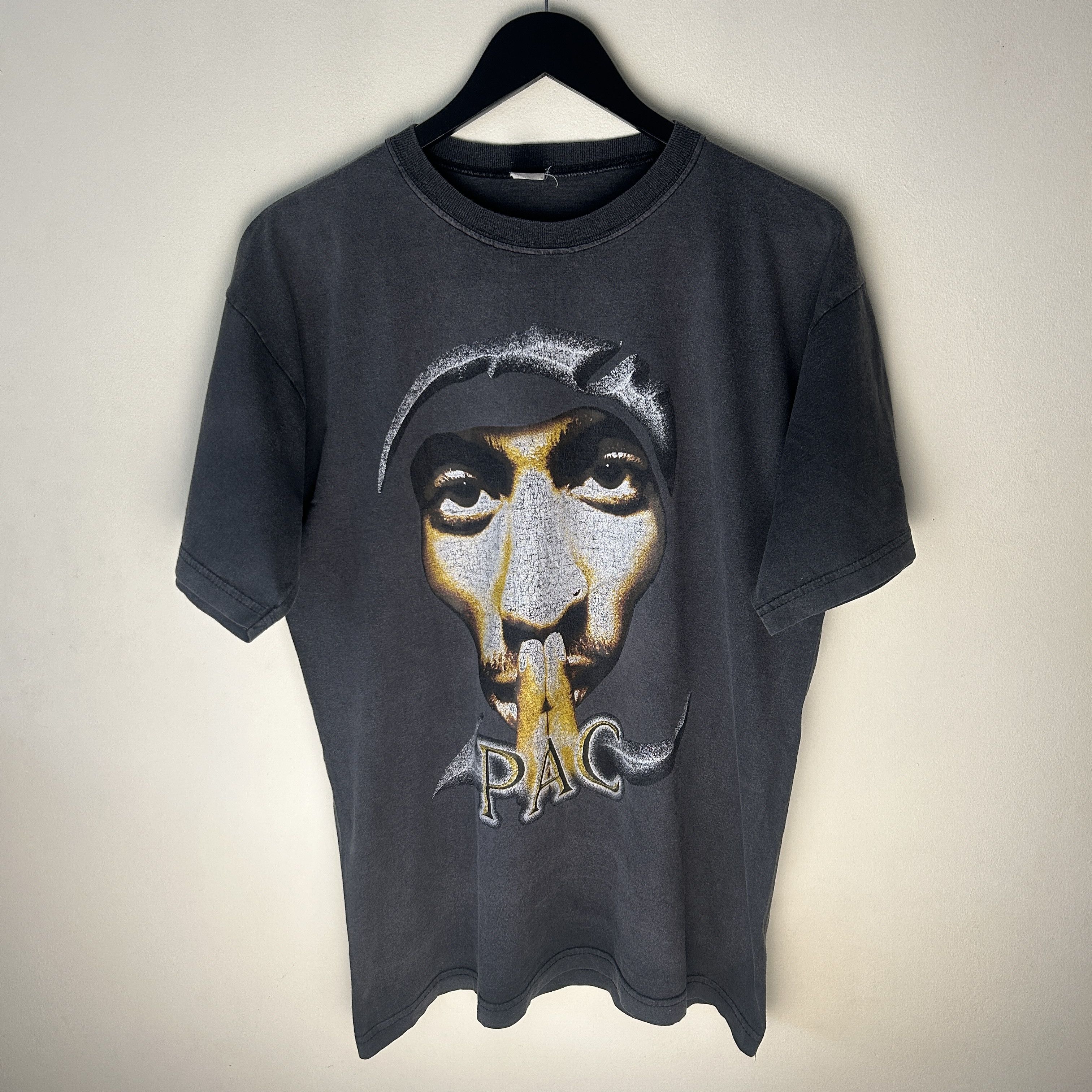 Band Tees Vintage 2Pac Rap T-shirt Size US L / EU 52-54 / 3 - 1 Thumbnail