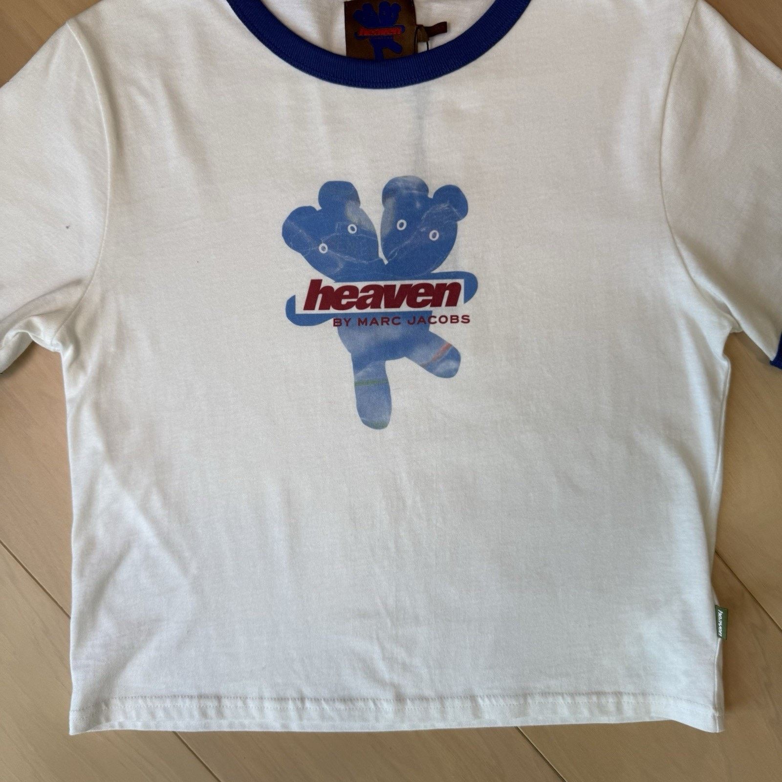 Marc Jacobs Marc Jacobs Heaven Shirt Women's Large White Ringer NWT Baby Size L / US 10 / IT 46 - 5 Thumbnail