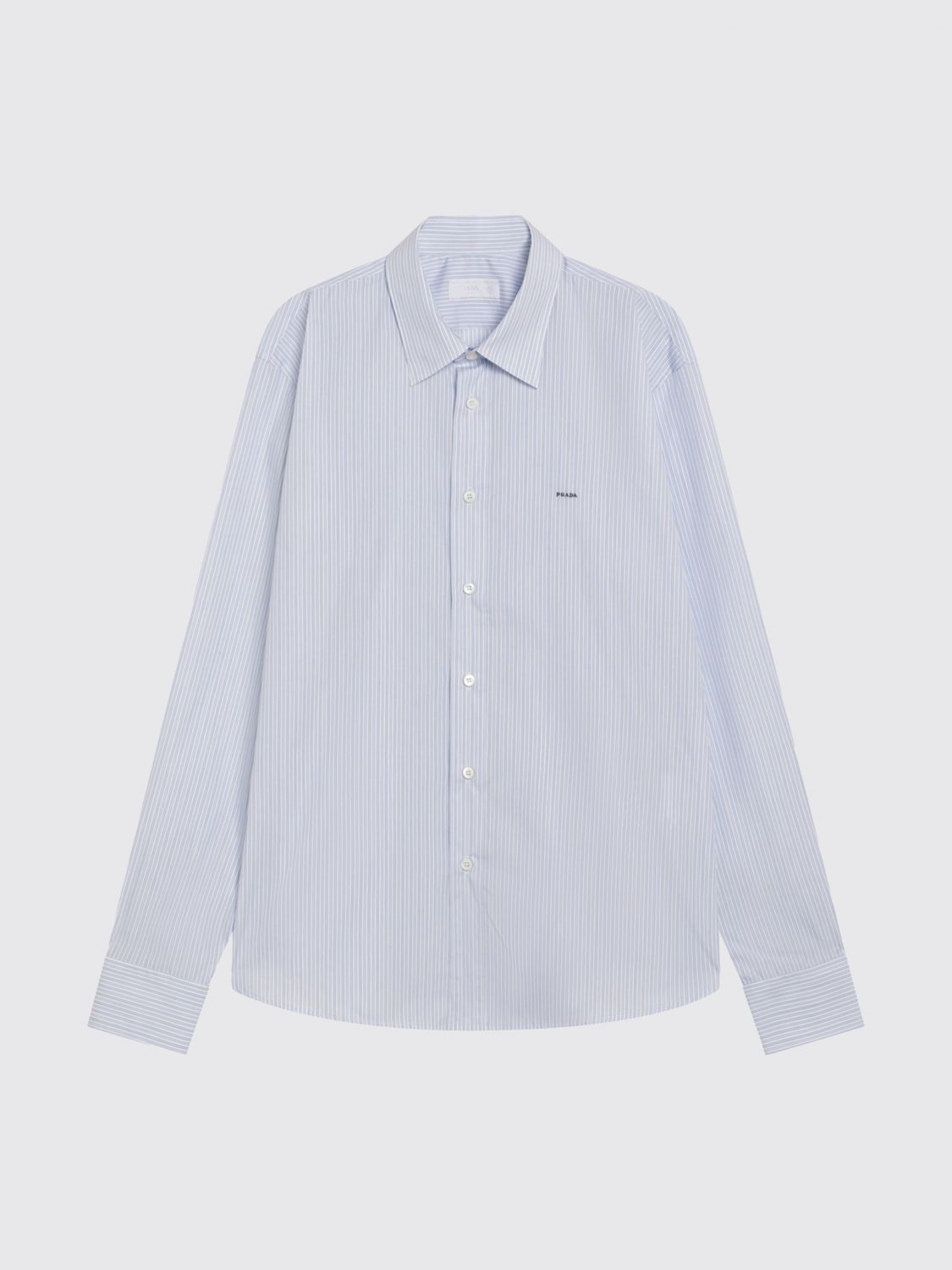 Prada Prada T-Shirt Men Gnawed Blue Size US M / EU 48-50 / 2 - 1 Preview