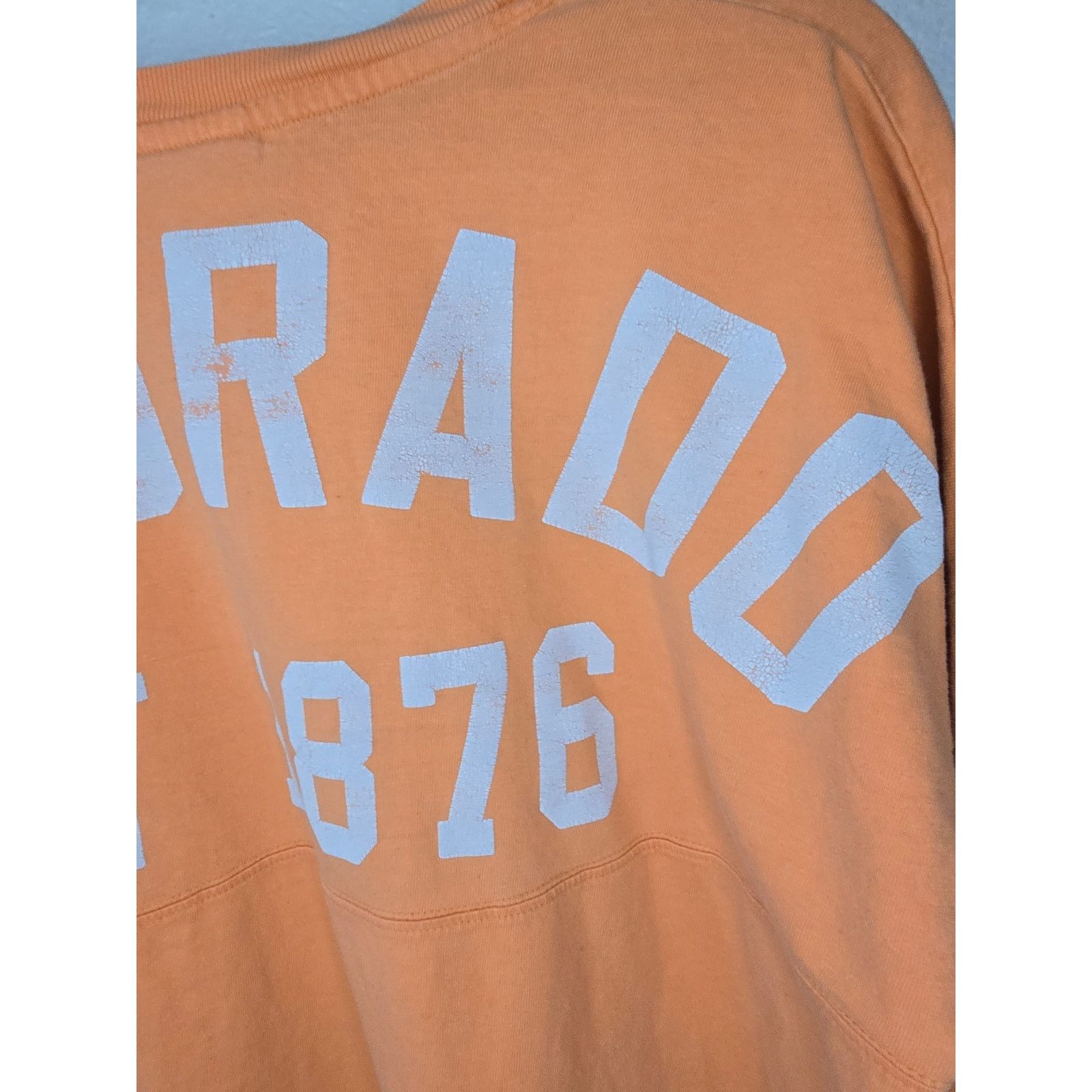 Other Colorado Long Sleeve Shirt Peach Rocky Mountain Small Tee Size S / US 4 / IT 40 - 4 Thumbnail