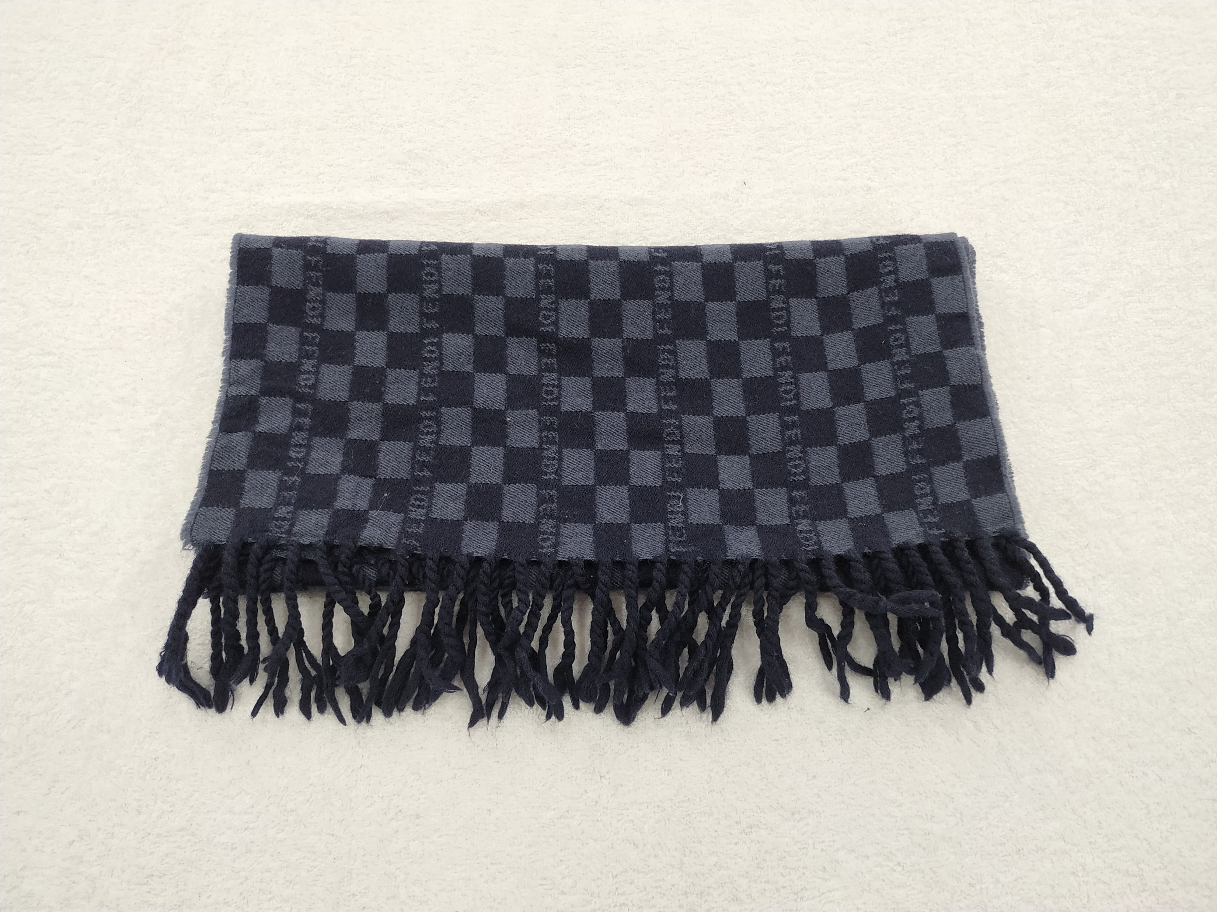 Fendi Vintage Fendi Wool Scarf/Muffler/Neckwear MF005 Size ONE SIZE - 3 Thumbnail