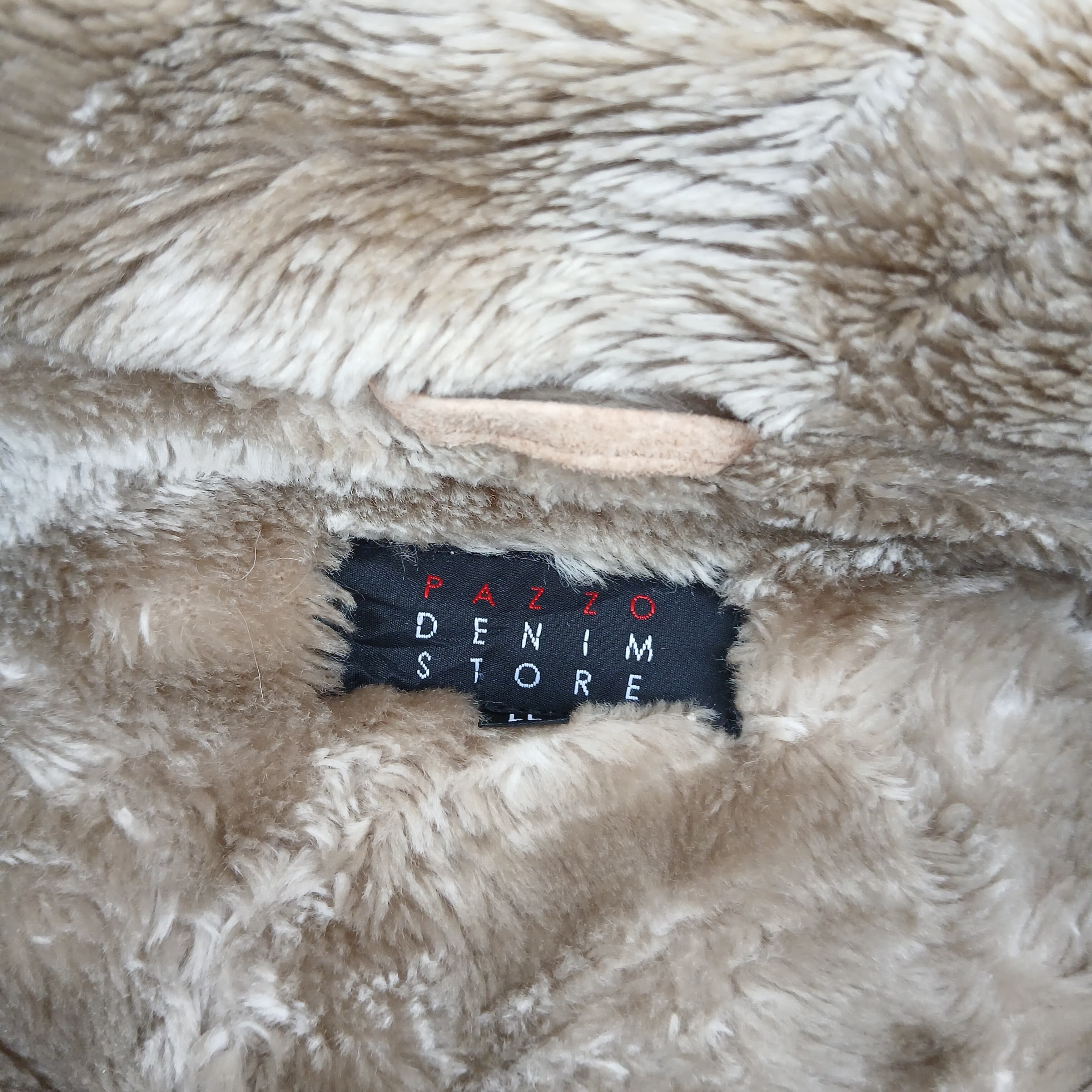 Japanese Brand 2000's Japanese Brand Sherpa Jacket Pazzo Denim Store Size US L / EU 52-54 / 3 - 6 Thumbnail