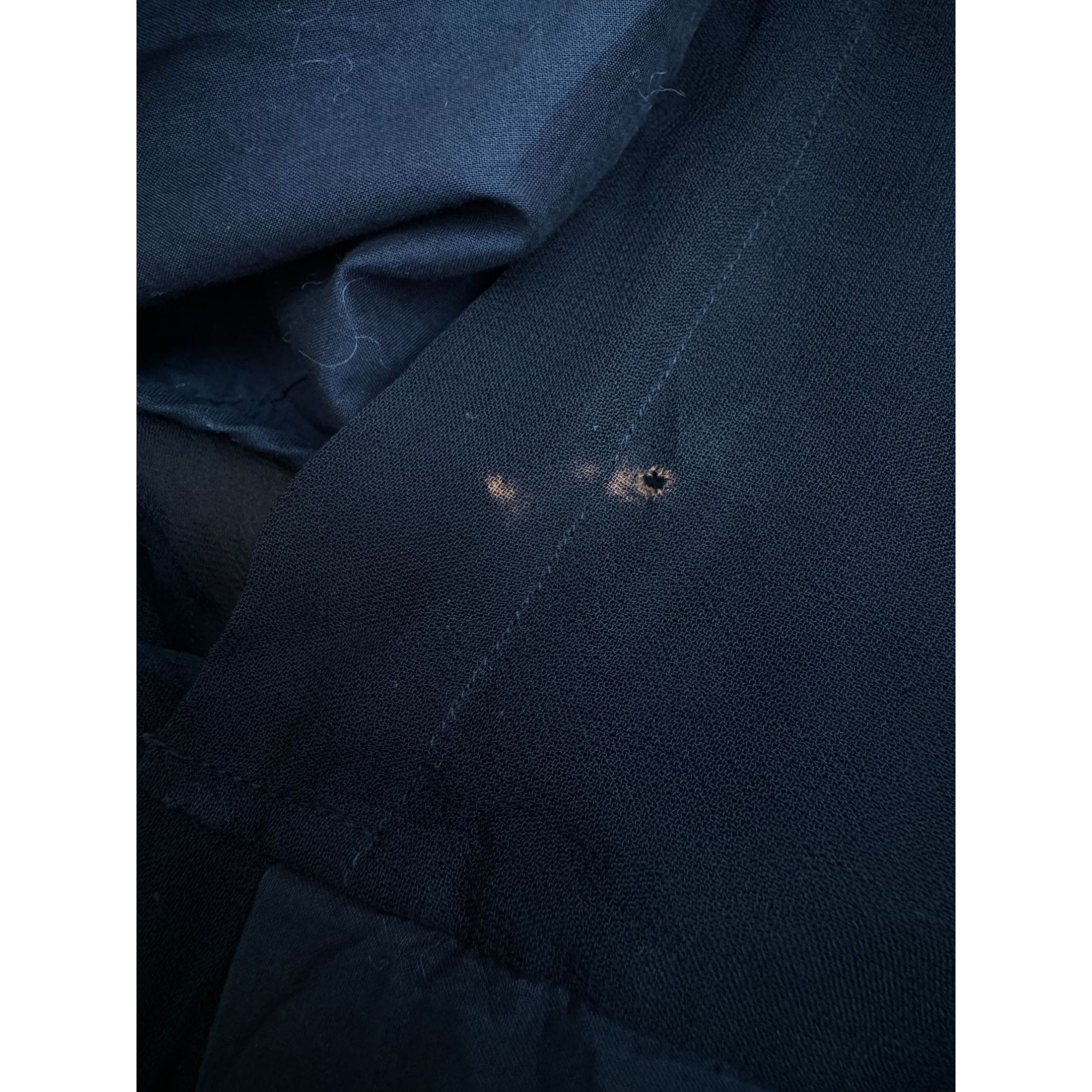 Comme des Garcons Black Sheer Viscose Blouse Size M / US 6-8 / IT 42-44 - 7 Thumbnail