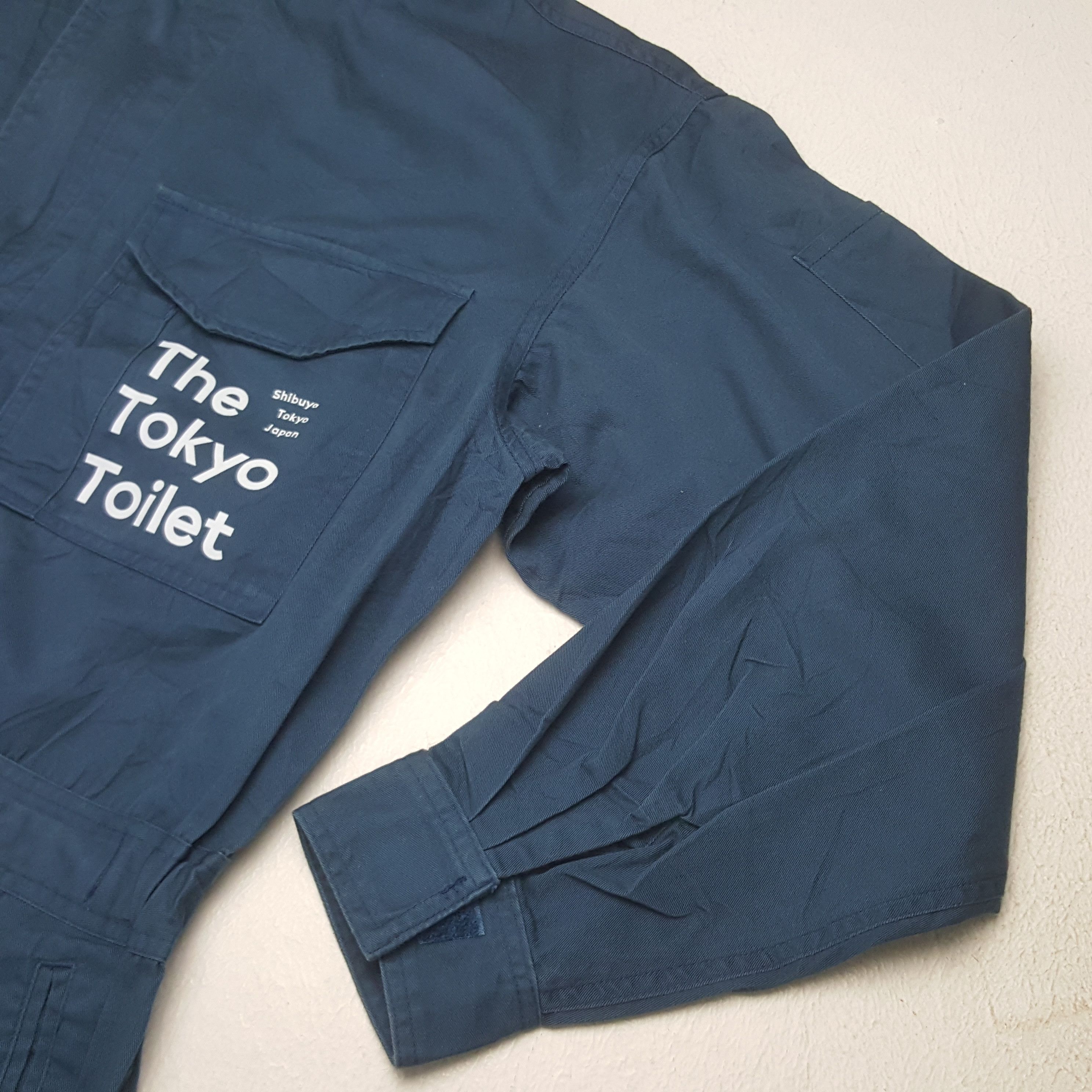 Japanese Brand Vintage The Tokyo Toilet Japanese Brand Coverall Jacket RR14 Size US L / EU 52-54 / 3 - 14 Thumbnail