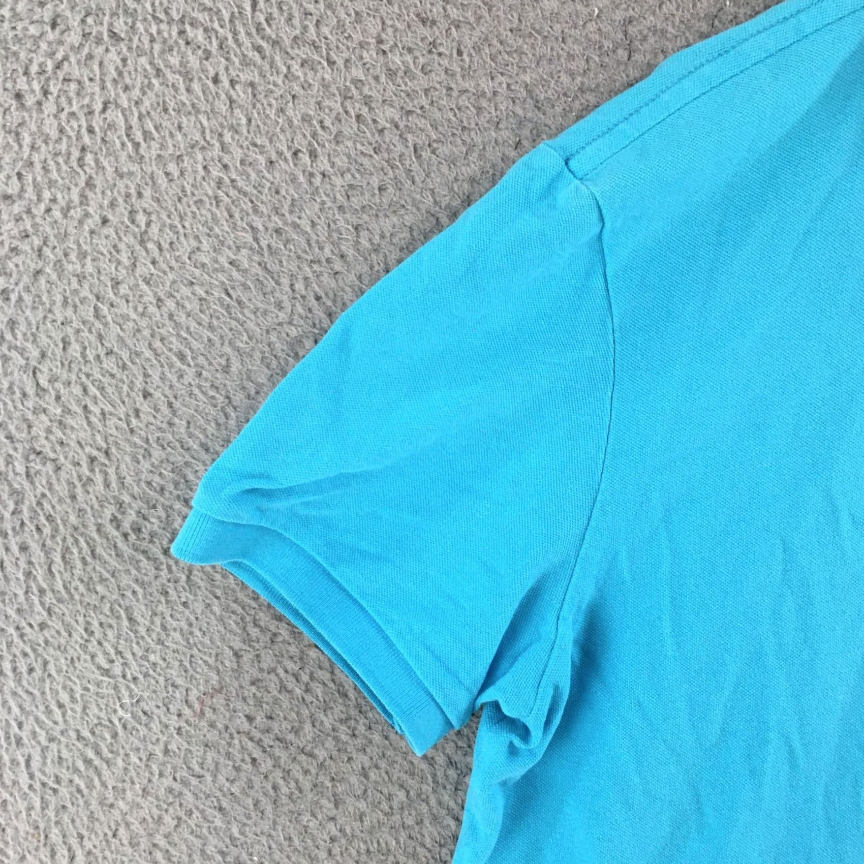 American Eagle Outfitters American Eagle Polo Shirt Mens XL Classic Fit Short Sleeve Cotton Turquoise Blue Size US XL / EU 56 / 4 - 4 Thumbnail