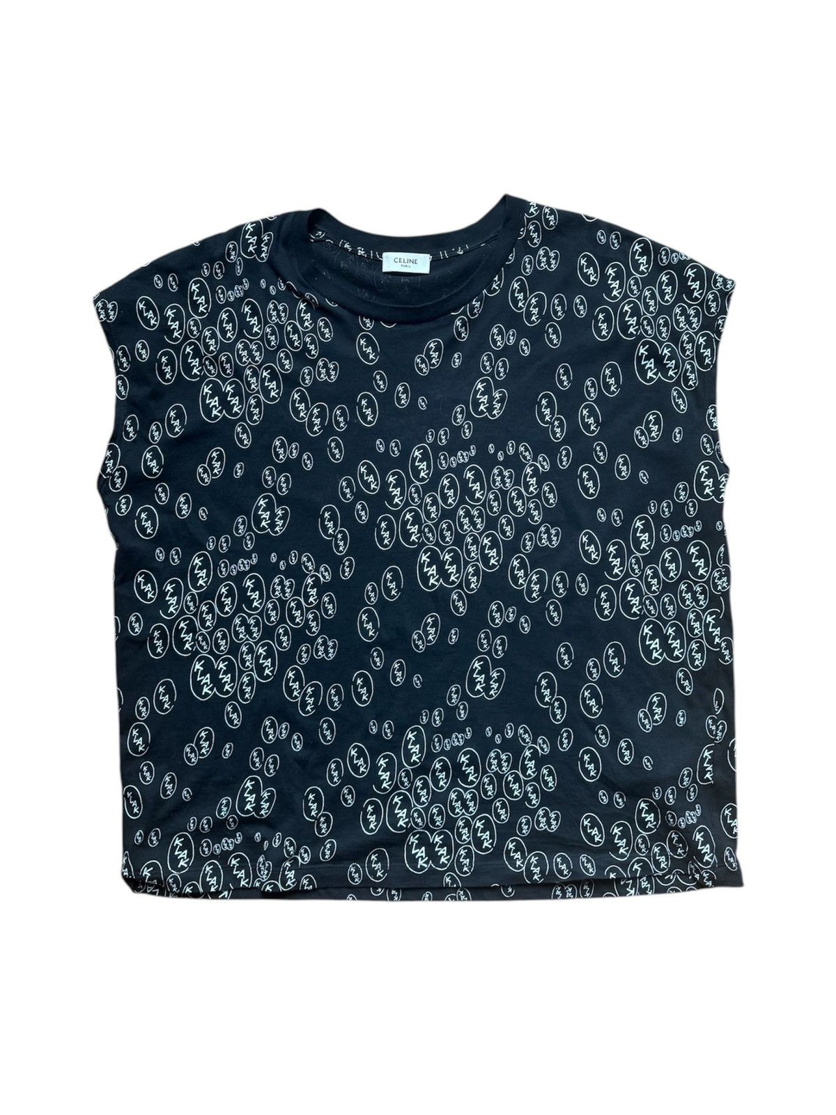 Celine x Christian Marclay Logo Shirt Size XS / US 0-2 / IT 36-38 - 1 Thumbnail