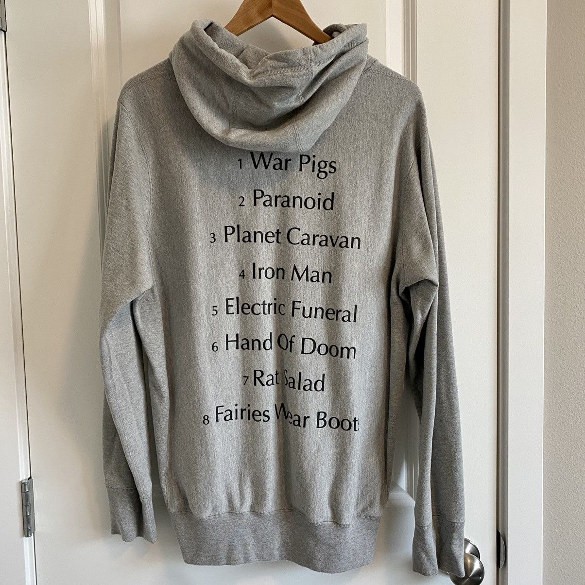 Raised By Wolves Raised By Wolves x Black Sabbath Paranoid Hoodie Size US L / EU 52-54 / 3 - 5 Thumbnail