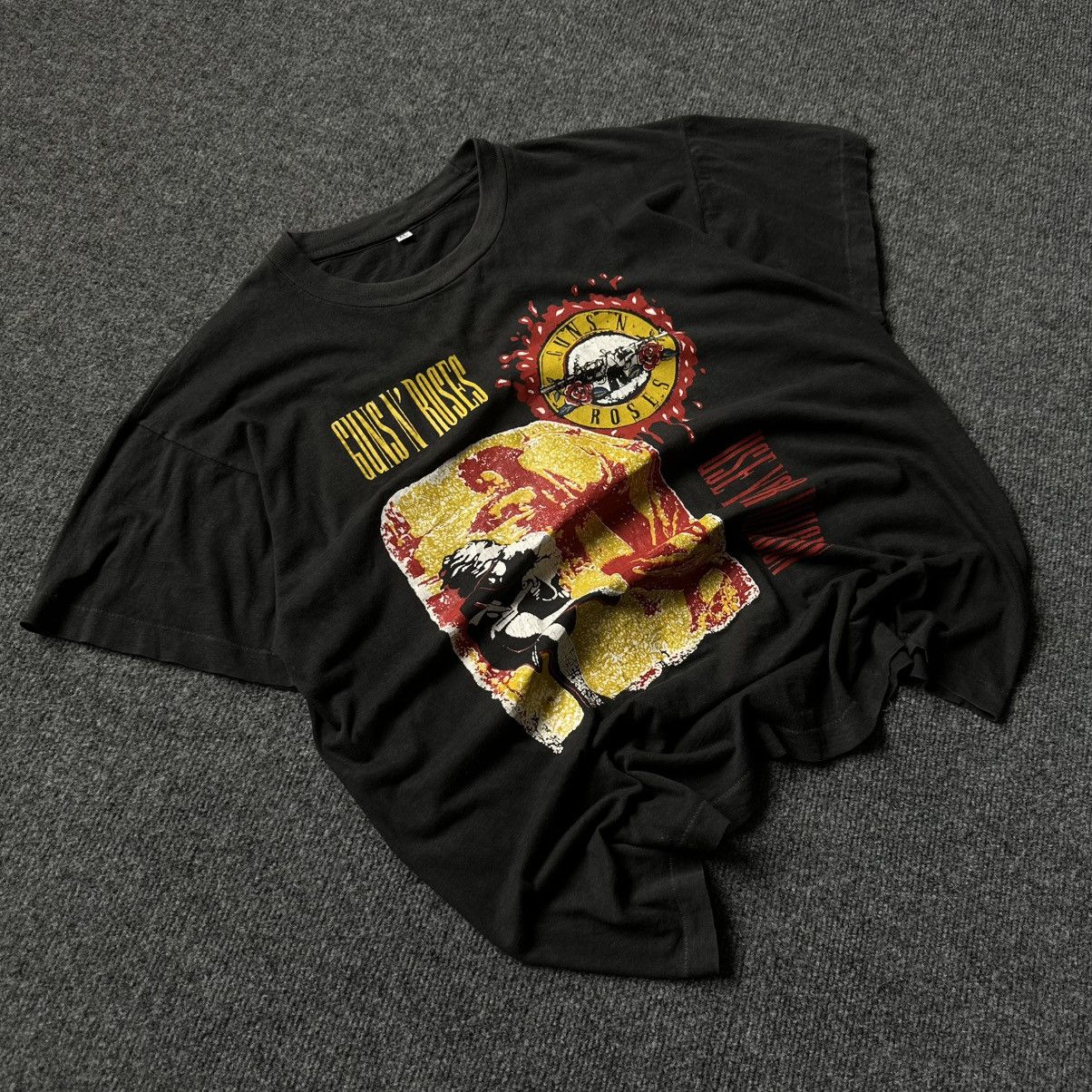 Guns N' Roses VTG Adult Guns N Roses T-shirts Big Logo Single Stitch Y2K Size US XL / EU 56 / 4 - 3 Thumbnail