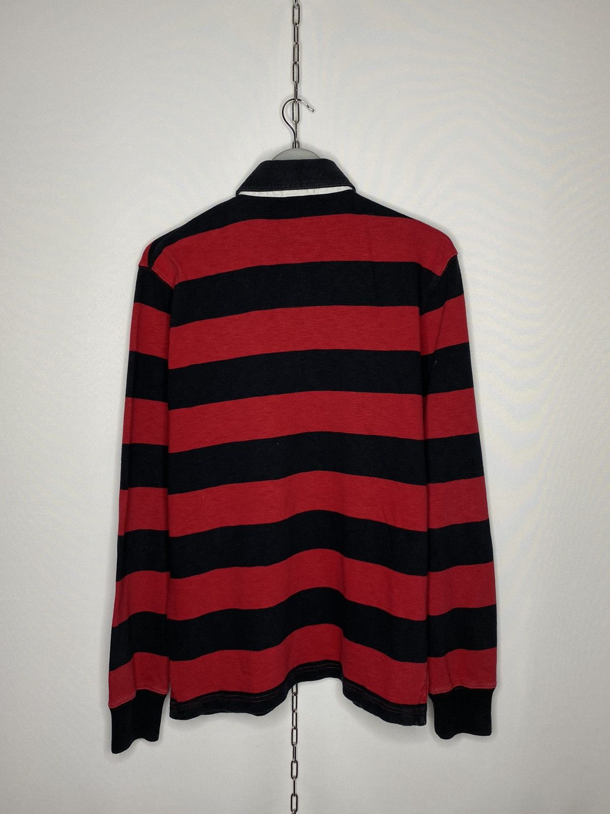 Gant × Vintage Vintage GANT Polo Rugby Long Sleeve Striped Y2K Hype Size US L / EU 52-54 / 3 - 4 Thumbnail