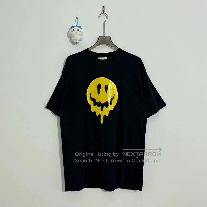 Balenciaga Balenciaga Smiley Melting Smile Short Sleeve. Size US XS / EU 42 / 0 - 1 Thumbnail