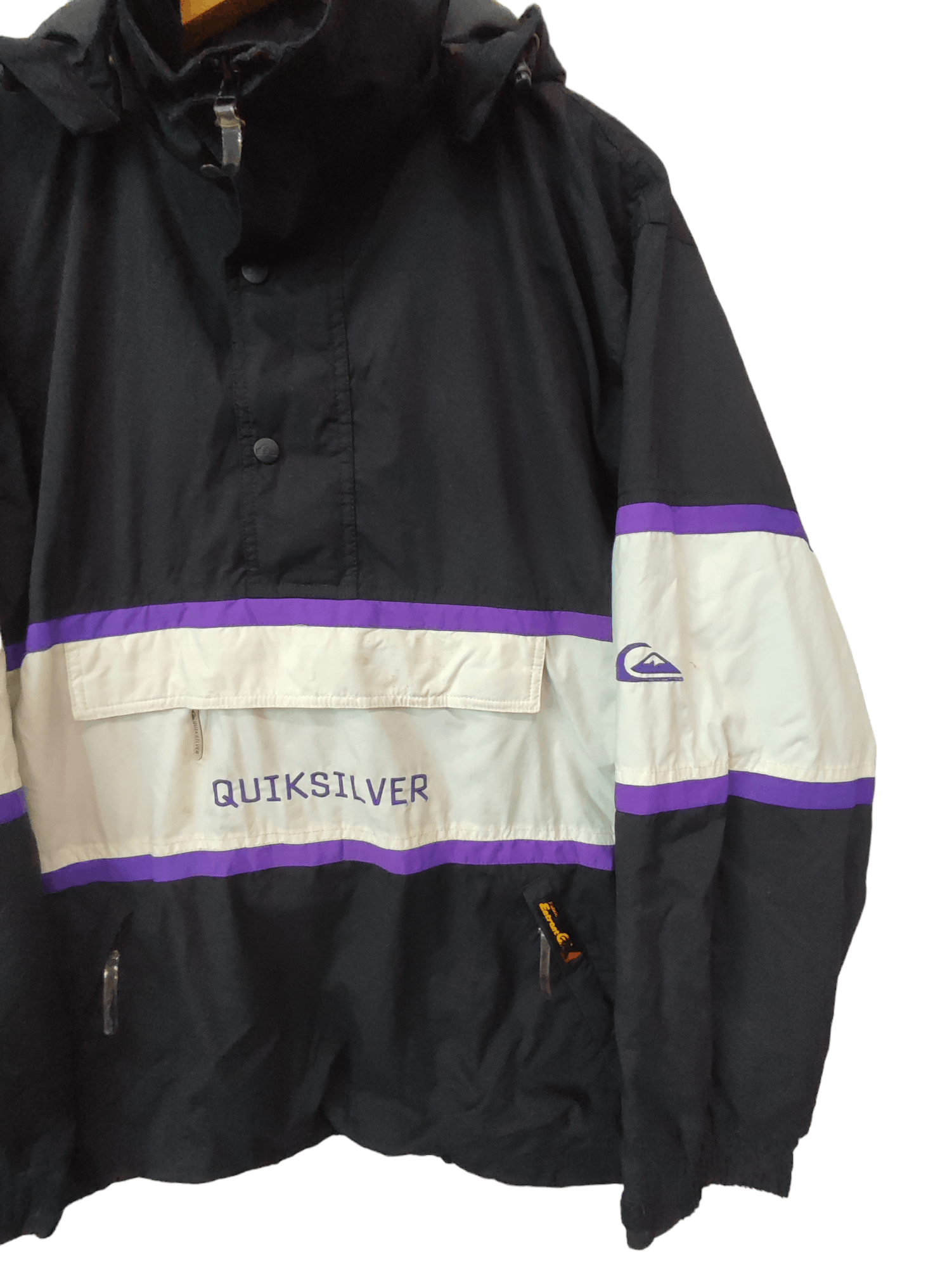Vintage Quicksilver Anorak Jacket 90s Quicksilver Sz Medium