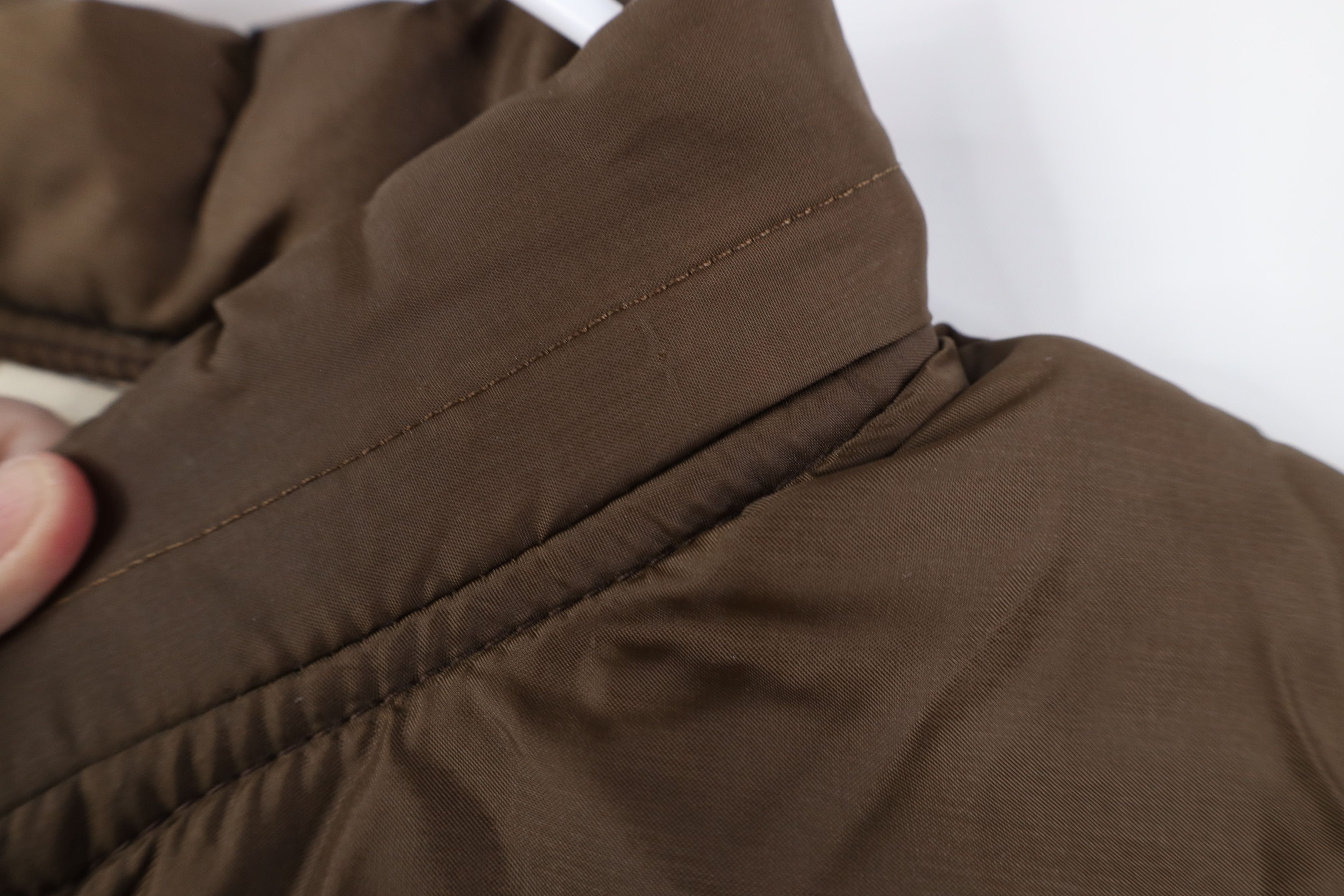 Vintage Vintage 70s Streetwear Full Zip Puffer Vest Jacket Brown USA Size M / US 6-8 / IT 42-44 - 13 Thumbnail