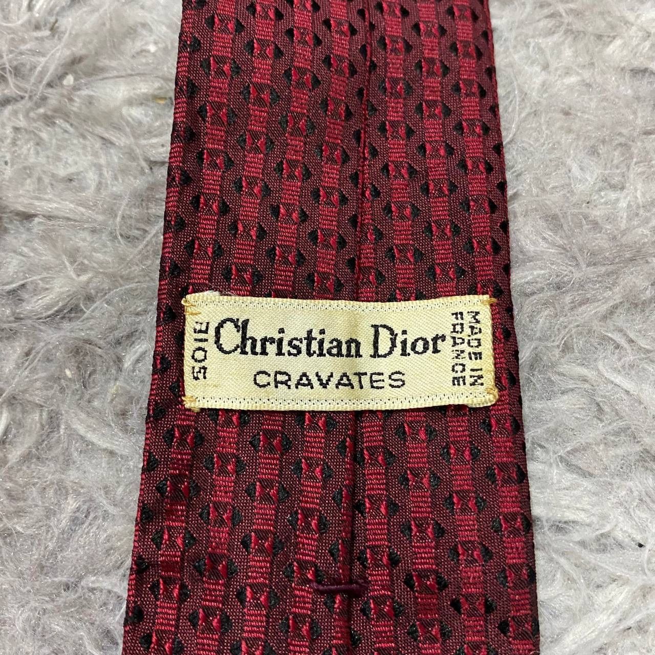 Christian Dior Monsieur Christian Dior neck tie designer Size ONE SIZE - 5 Thumbnail