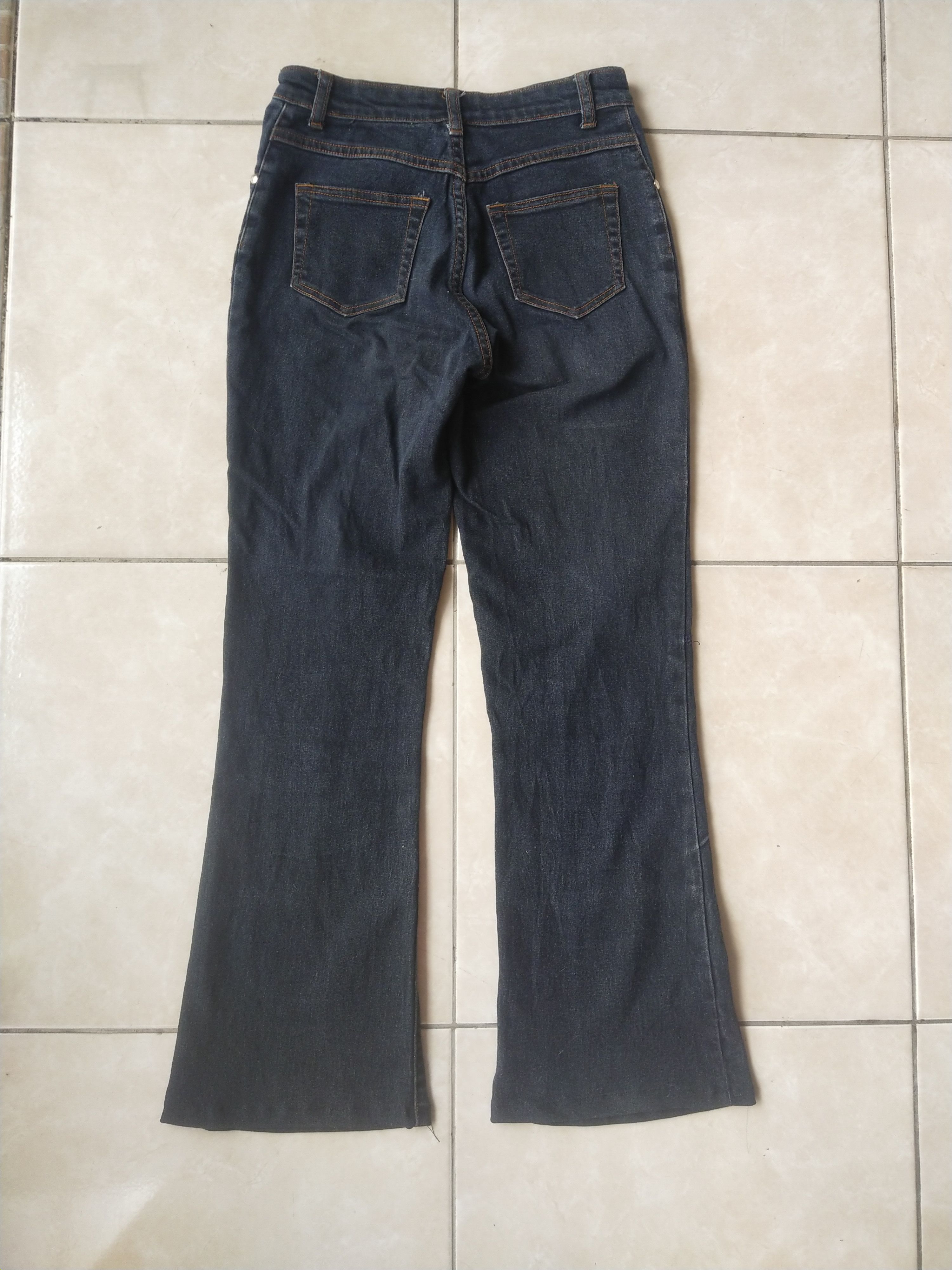 Hysteric Glamour Haphazard Jeans Workshop Studded Flare Denim Y2K Punk Japan Size US 26 / EU 42 - 8 Thumbnail