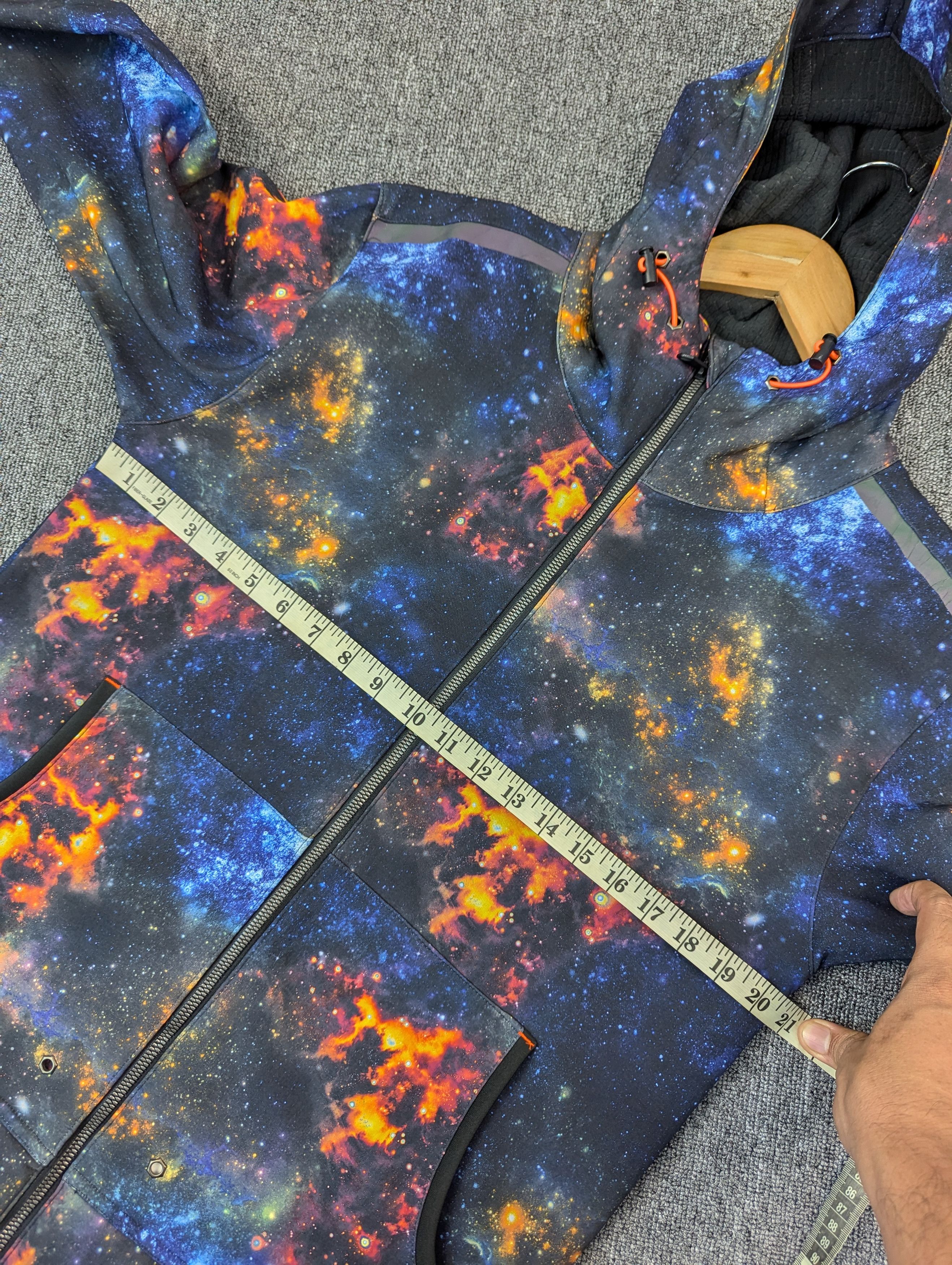 Japanese Brand Japanese Brand Find Out Galaxy Printed Hoodie Zipper Jacket Size US M / EU 48-50 / 2 - 17 Thumbnail