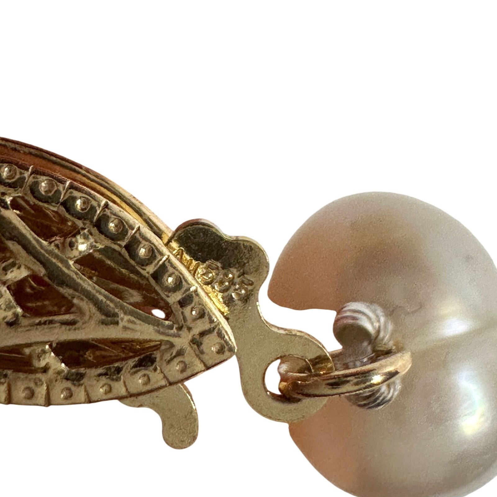Other 14kt Gold 7mm Peacock Black (Bluish) & White Pearl Necklace Size ONE SIZE - 5 Thumbnail
