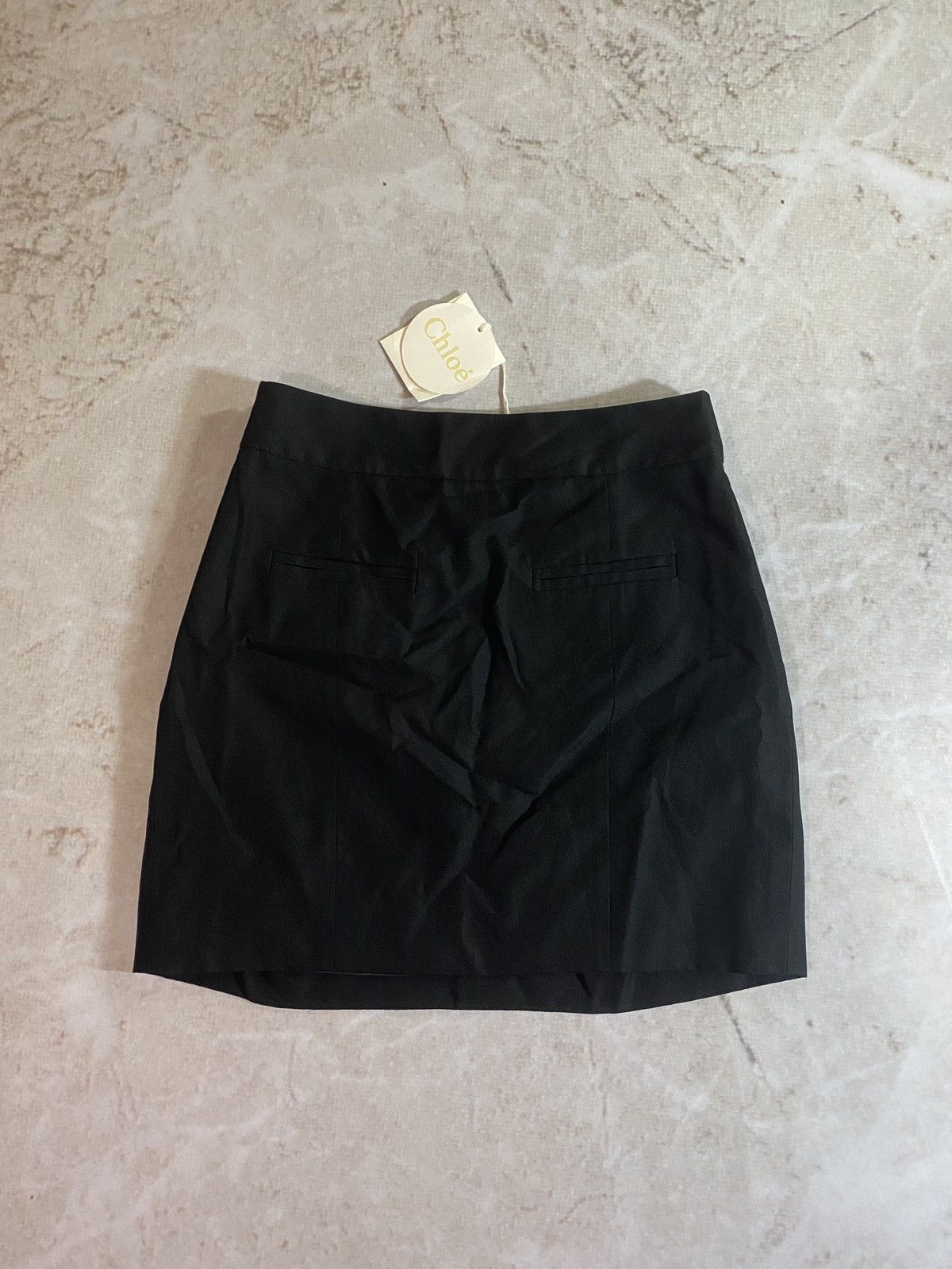 Chloe Chloe vintage classic silk skirt made in France Size 28" / US 6 / IT 42 - 2 Thumbnail